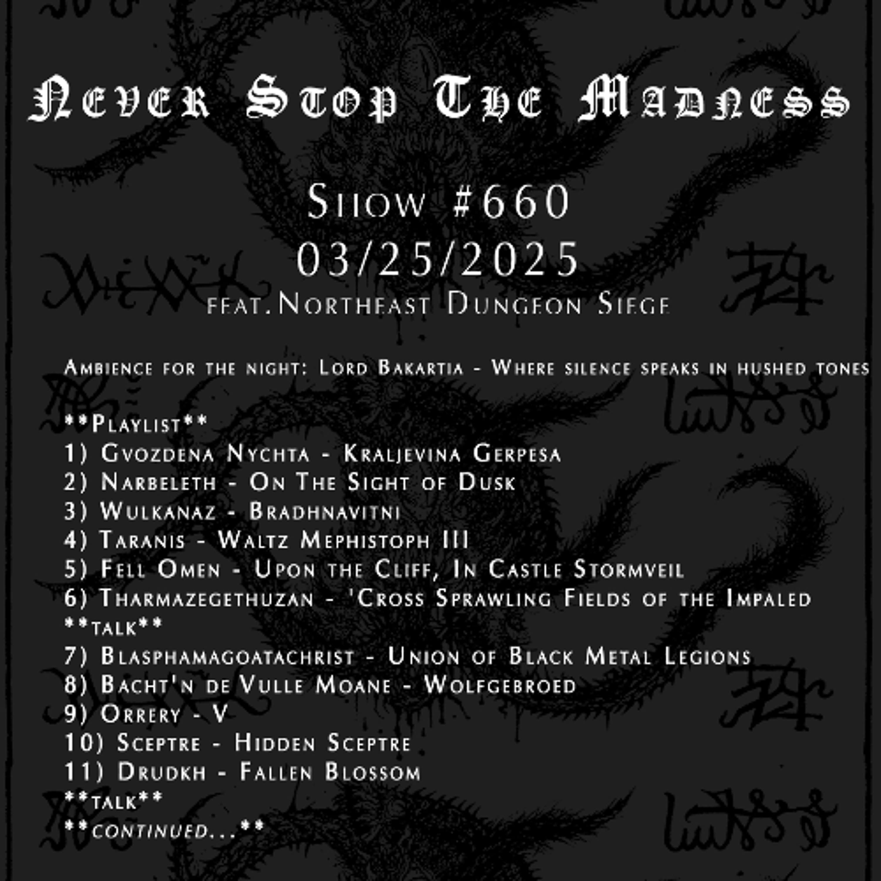#660 - 03-25-25 - NEDS Special and more