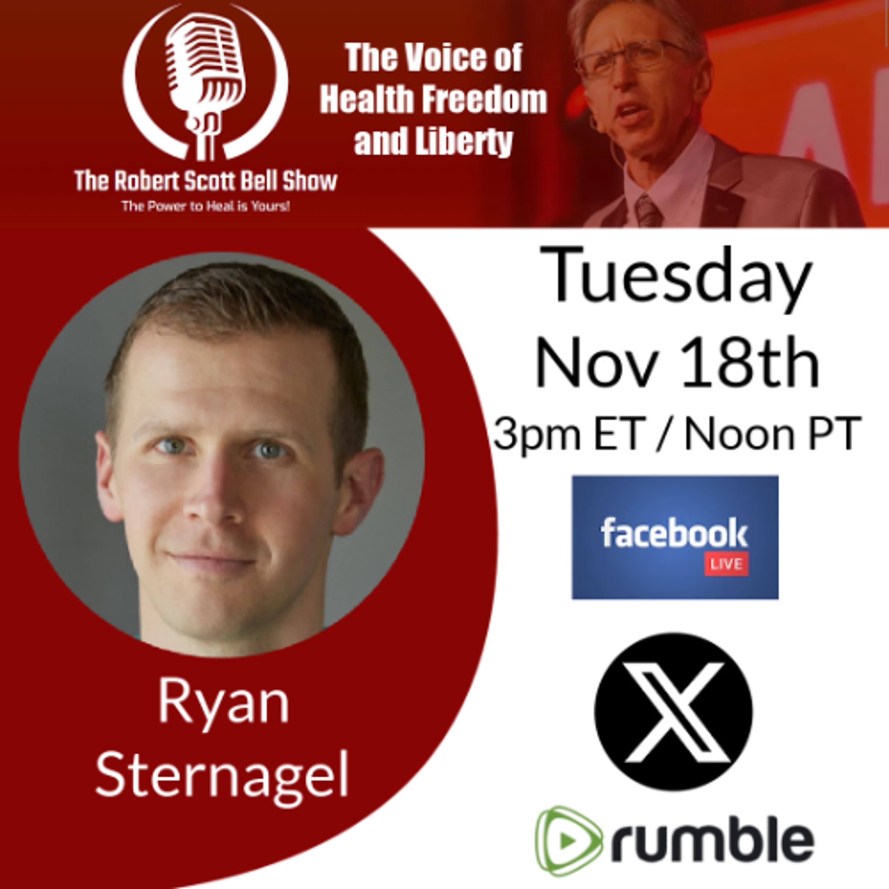UK Hides COVID Shot Deaths, Kids’ Blood Pressure Surges, Gut Imbalance Allergies, Quassia, Ryan Sternagel, Cellular Wellness - The RSB Show 11-18-25