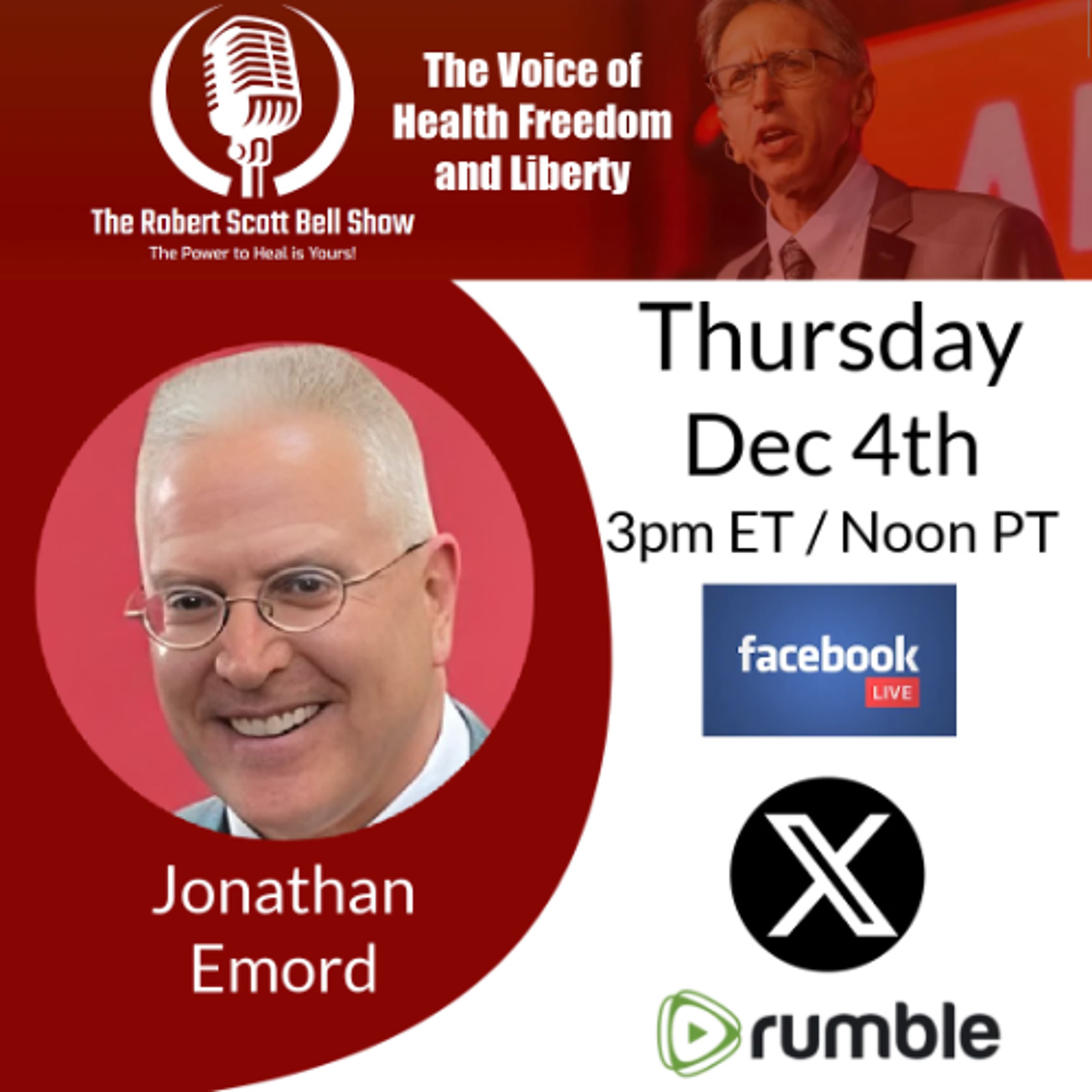 Jonathan Emord, ACIP Hepatitis B, WHO Global Surveillance, Trump Eyes Tax Ban, Psychiatry Authors Fraud, AMA vs CDC - The RSB Show 12-4-25