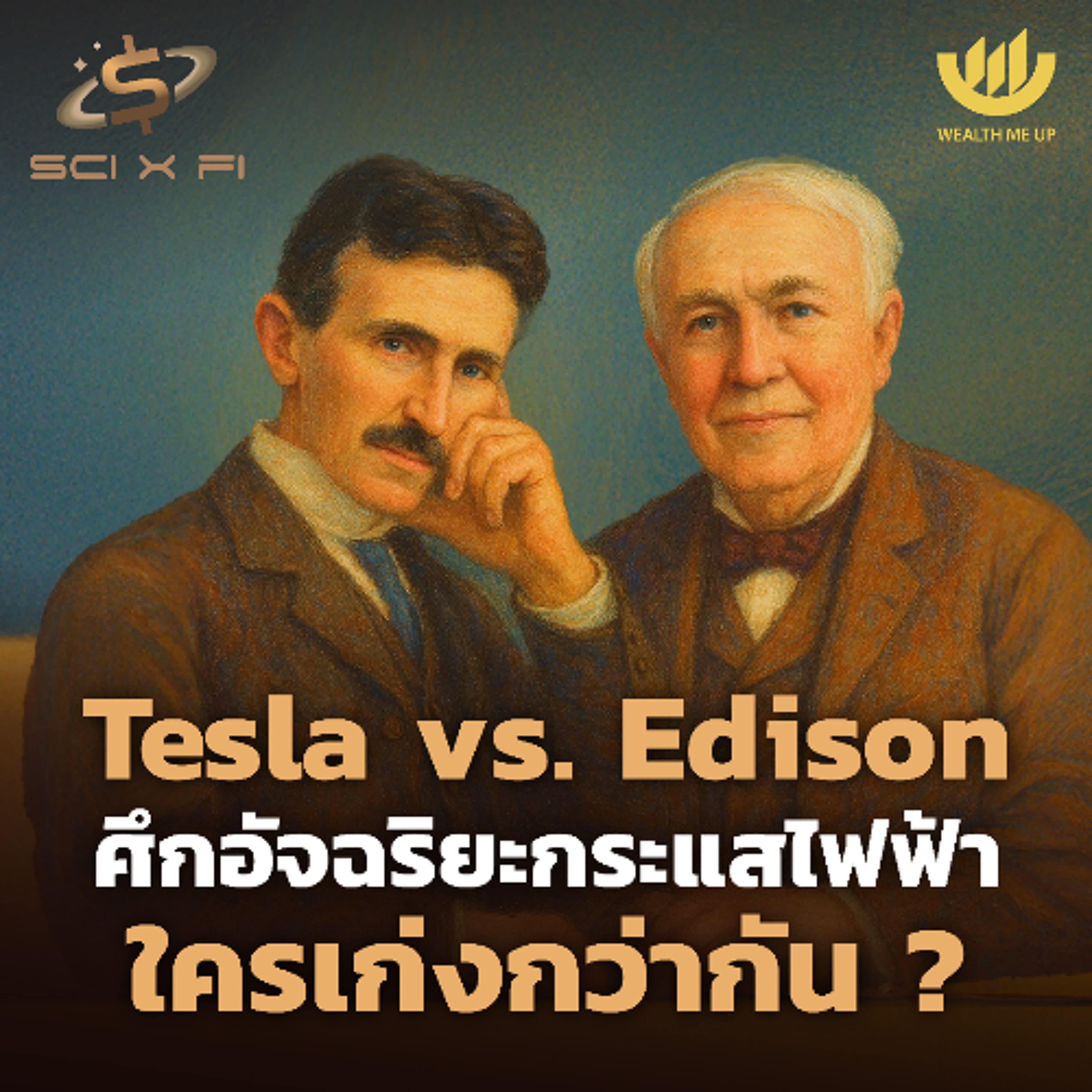 Tesla vs. Edison ศึกอัจฉริยะกระแสไฟฟ้า ใครเก่งกว่ากัน? | SCI x FI EP.6