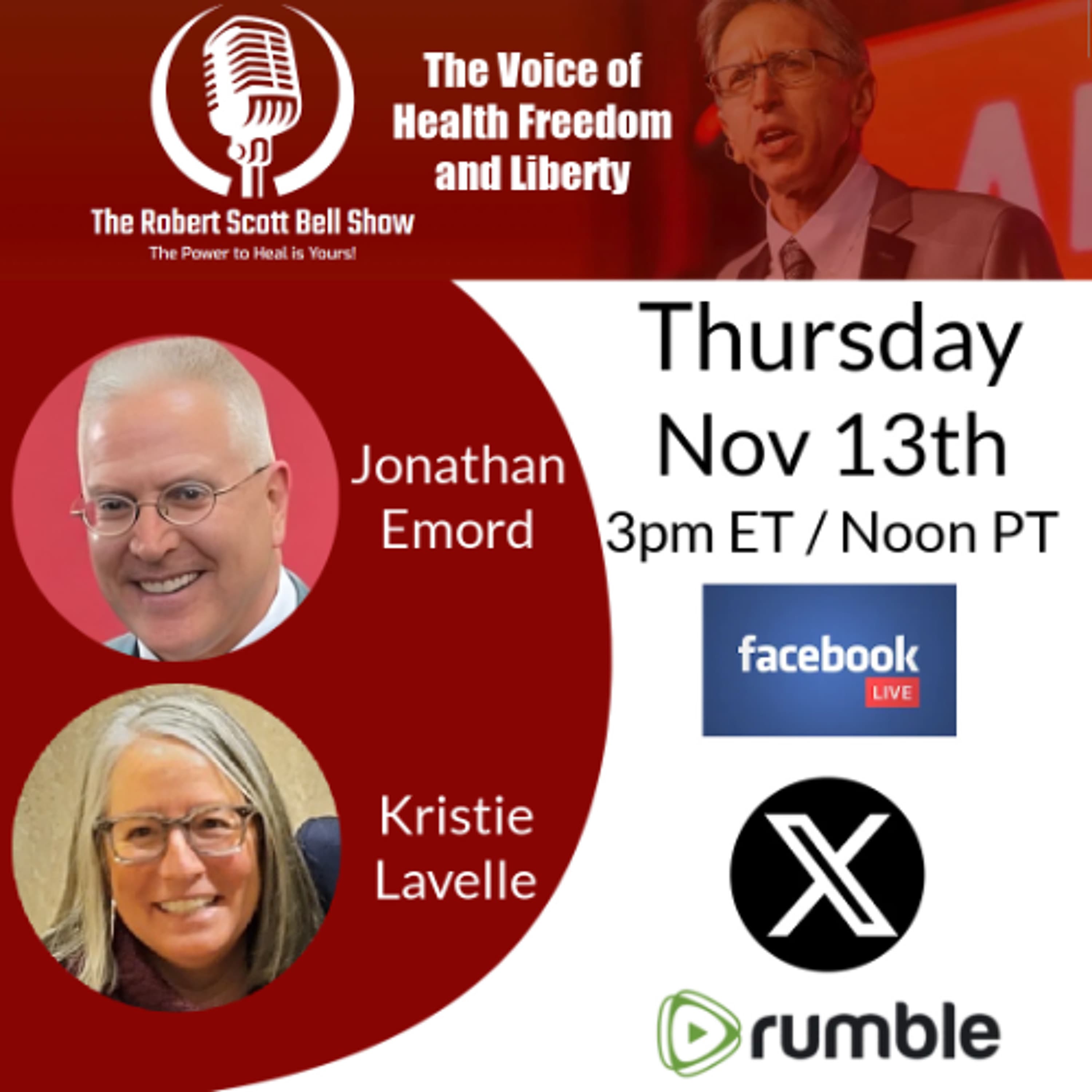 Jonathan Emord, Durbin Exposes Schumer, McConnell Targets Hemp, Kristie Lavelle, Weaponized Medical Boards - The RSB Show 11-13-25