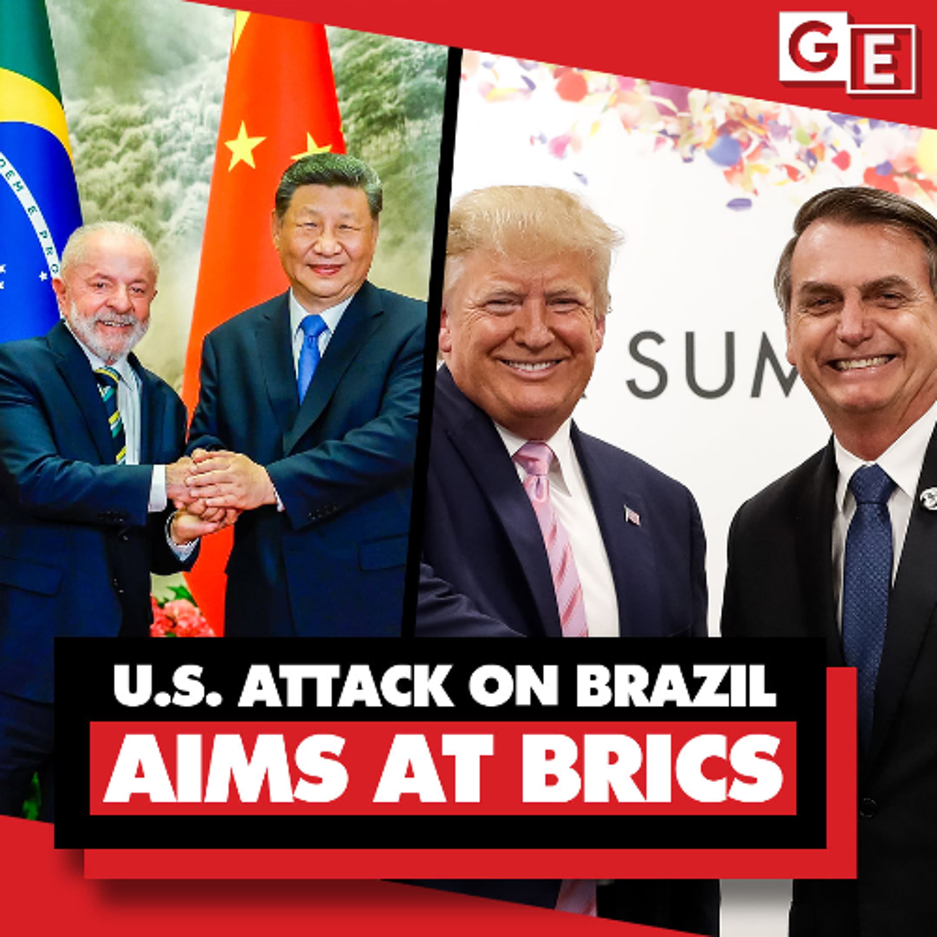 Trump attacks Brazil to weaken BRICS. Lula pushes back: We don't want US 'emperor' or 'world police'