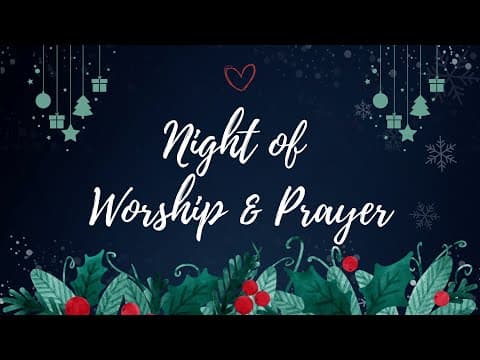 Bridge Church Fredericksburg - ( December 14, 2025 ) Night of Worship & Prayer