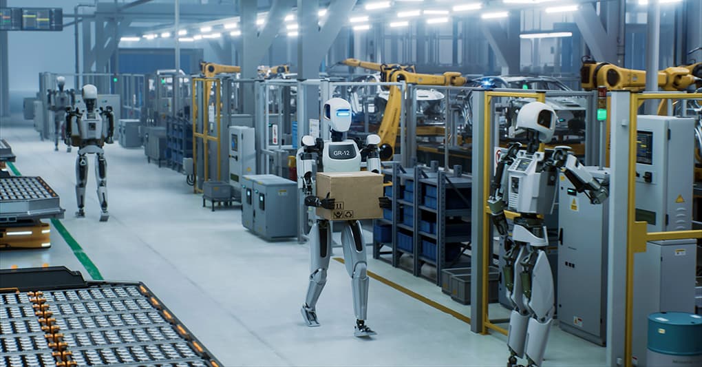 Robot umanoidi - Automazione in campo - Data Center