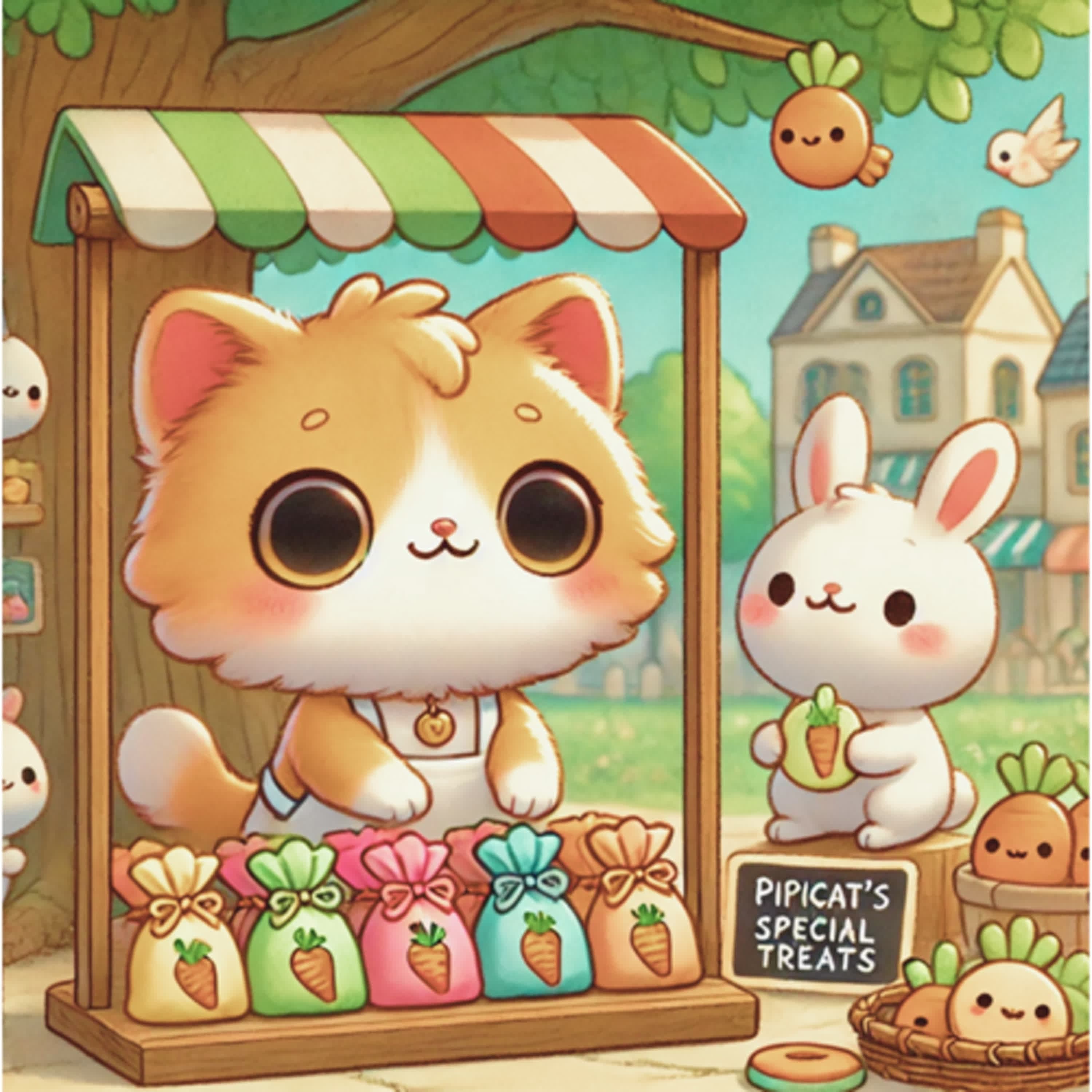 【米克馬故事坊】小貓皮皮的商店1