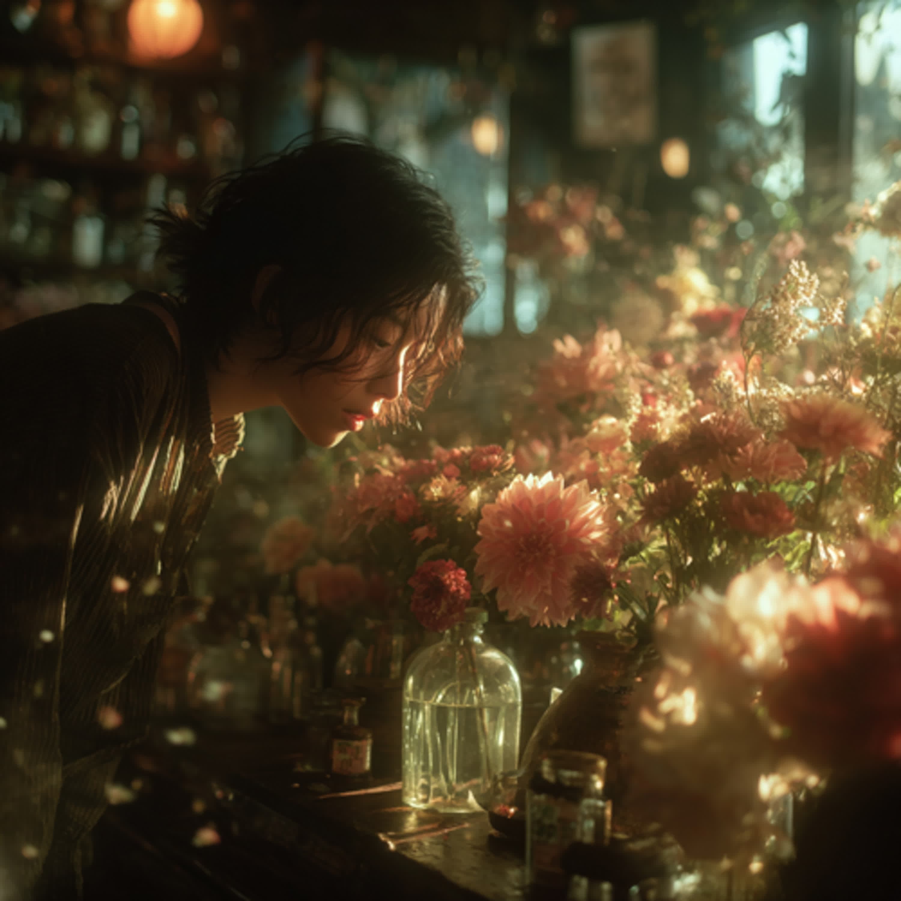 #205 隱藏在花店裡的陷阱（上）[R18] [媚藥] [反差] [手指] [高潮控制] [強迫]