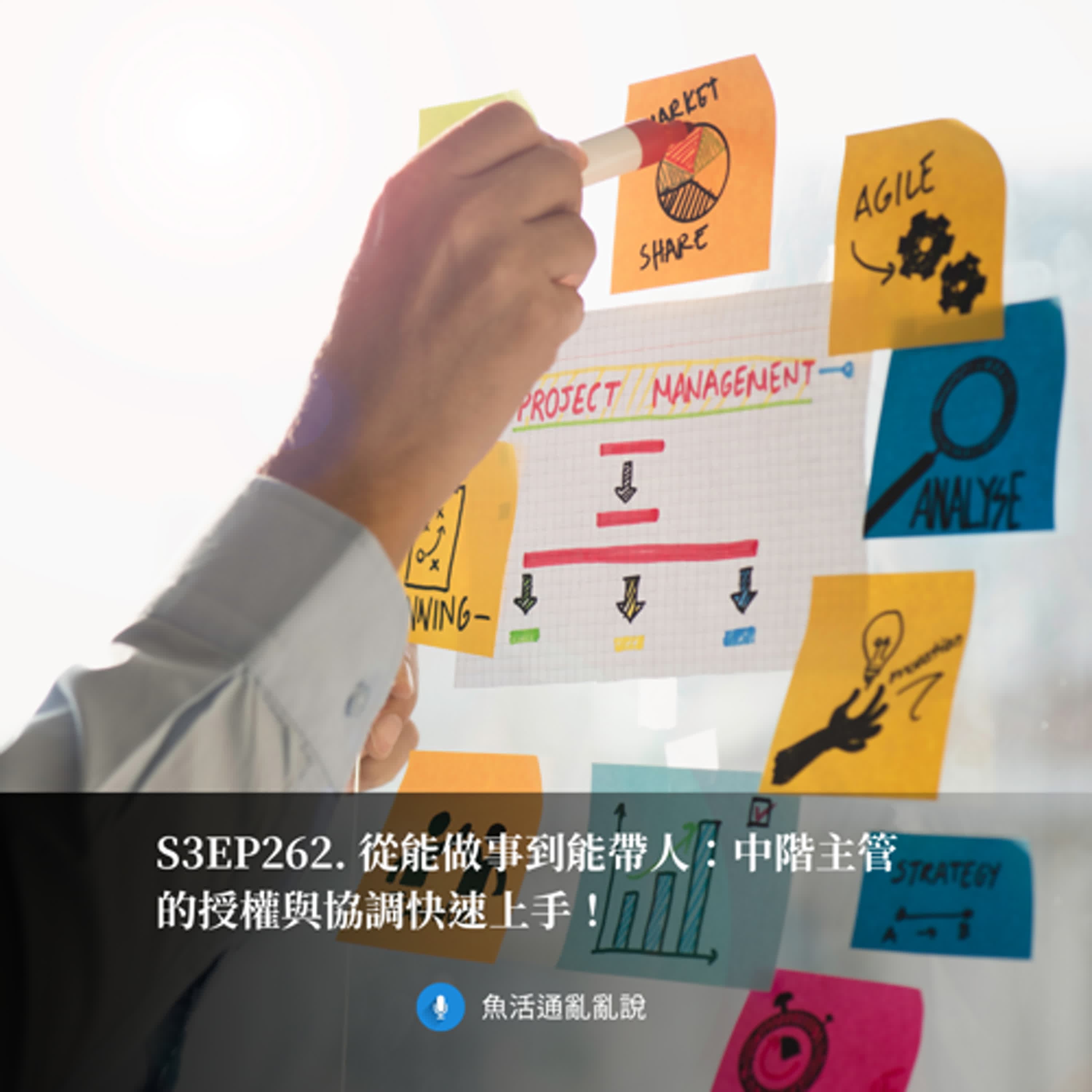S3EP262. 從能做事到能帶人:中階主管的授權與協調快速上手!