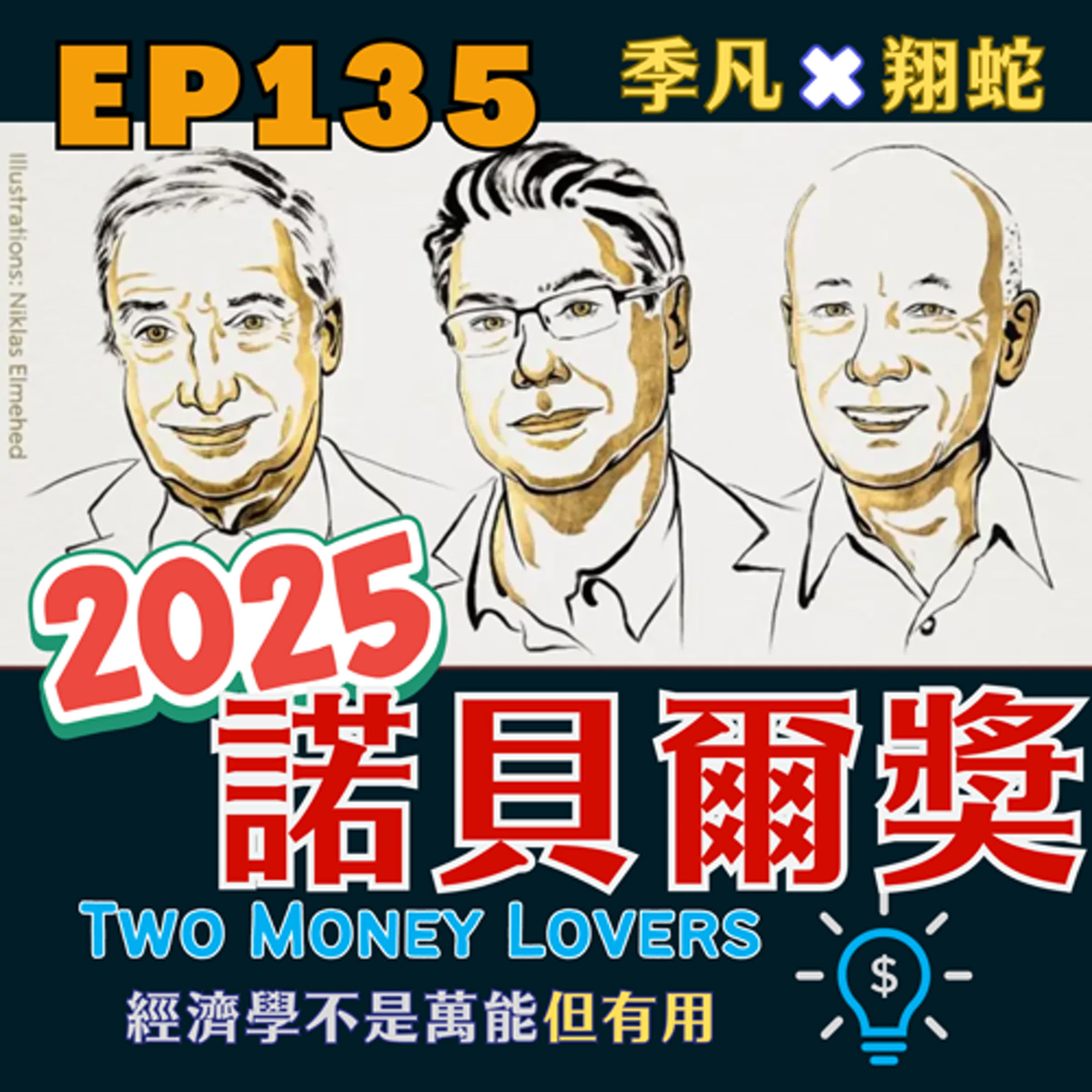 EP135 2025 年諾貝爾經濟學獎向經濟成長致敬:他們有哪些研究貢獻?