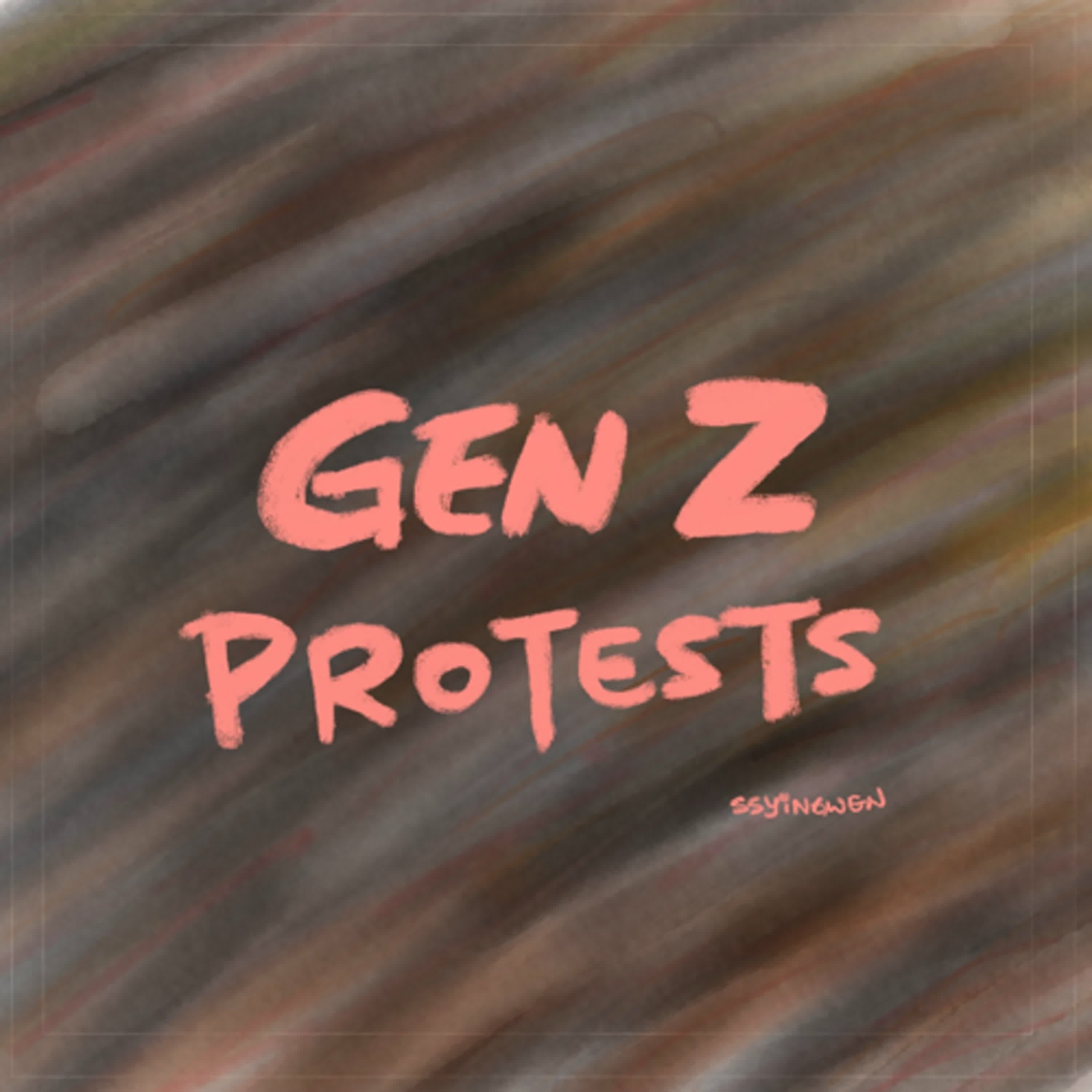 N05 Gen Z protests 🏴☠️ 走上街頭的 Z 世代