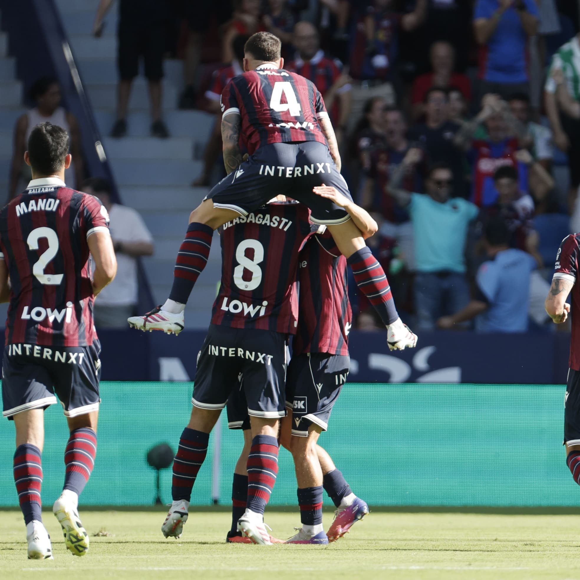 Gol de Bardeli (Levante, 2 - Betis, 1)