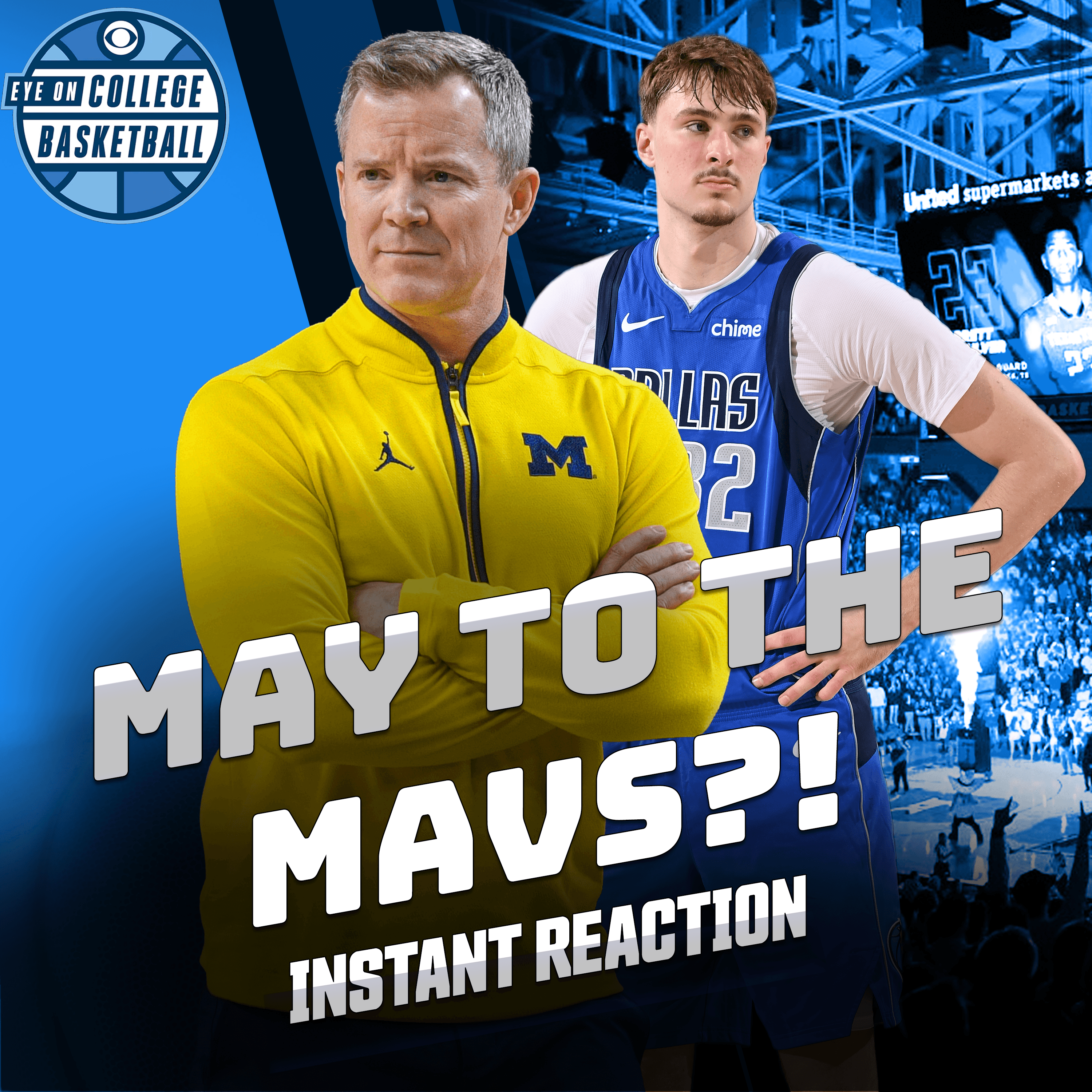 🚨 DUSTY MAY LEAVES MICHIGAN FOR THE MAVERICKS 🚨