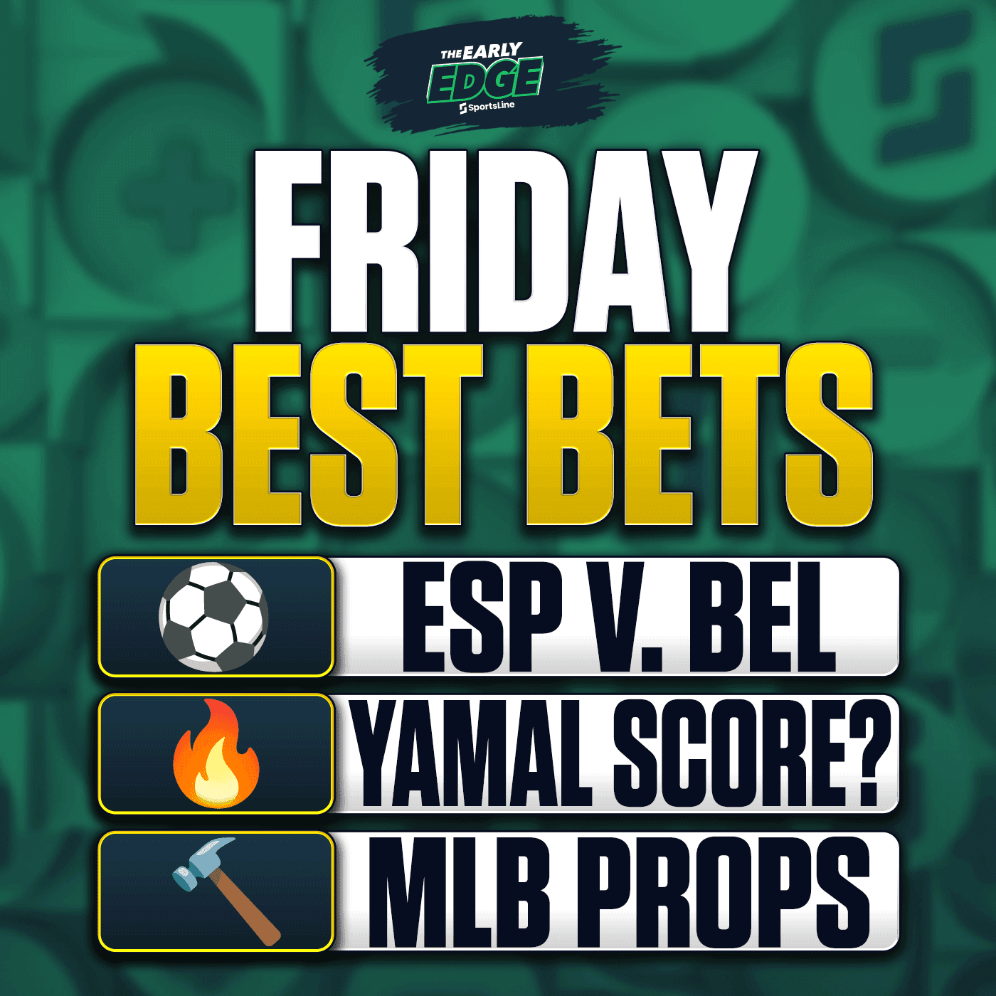 World Cup Picks + MLB Props | Early Edge