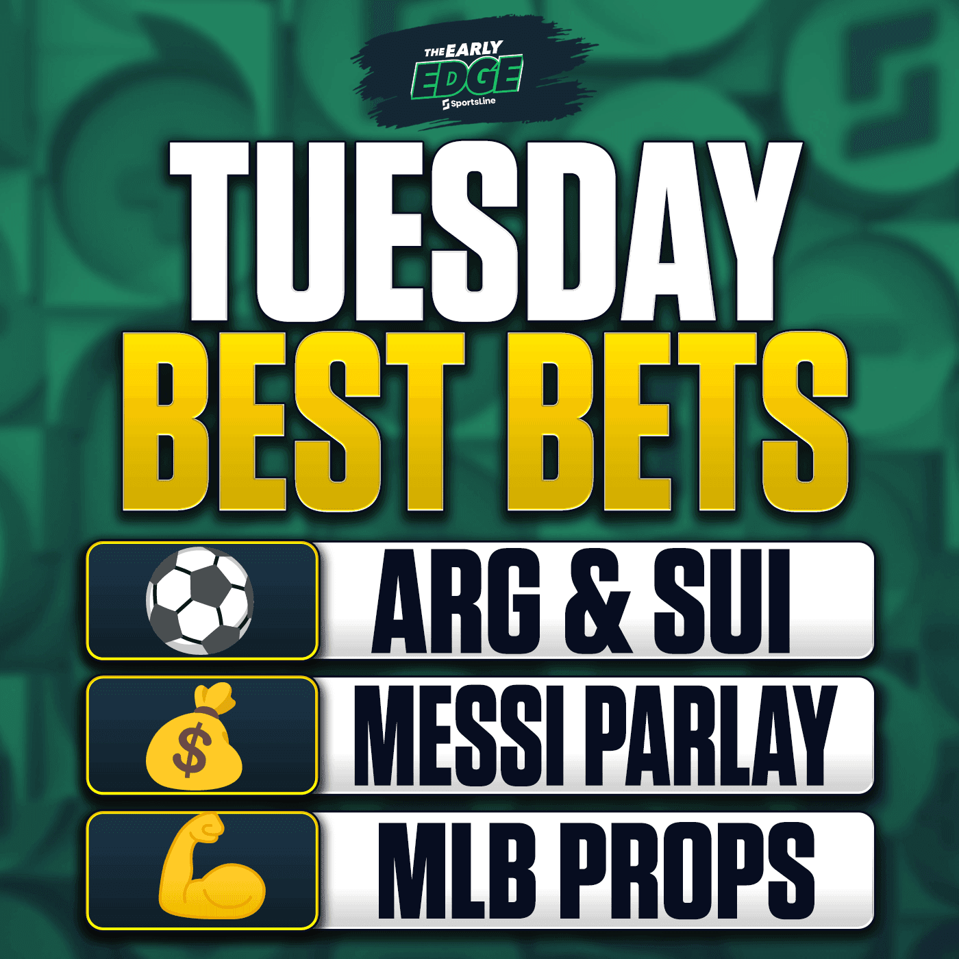 Tuesday's BEST BETS: World Cup Picks + MLB Props