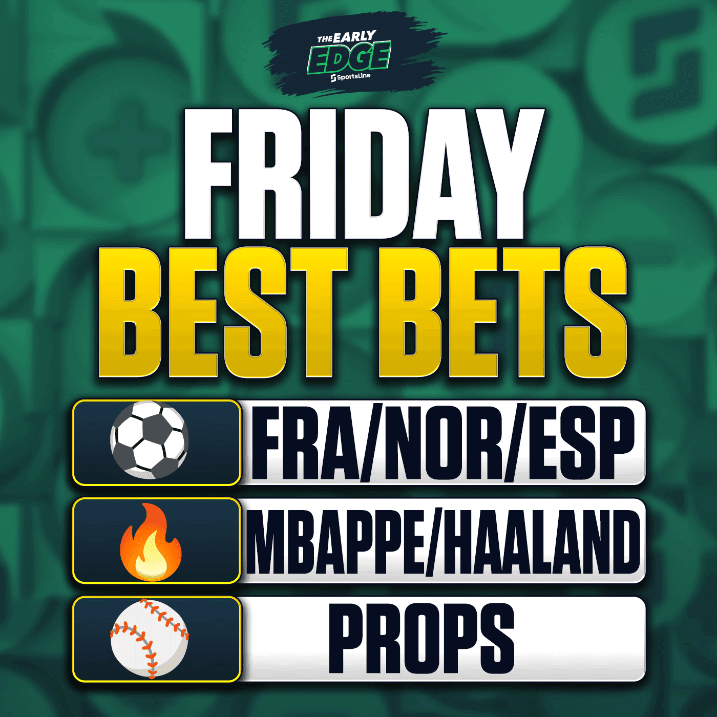 World Cup Picks + MLB Props + PGA | Early Edge