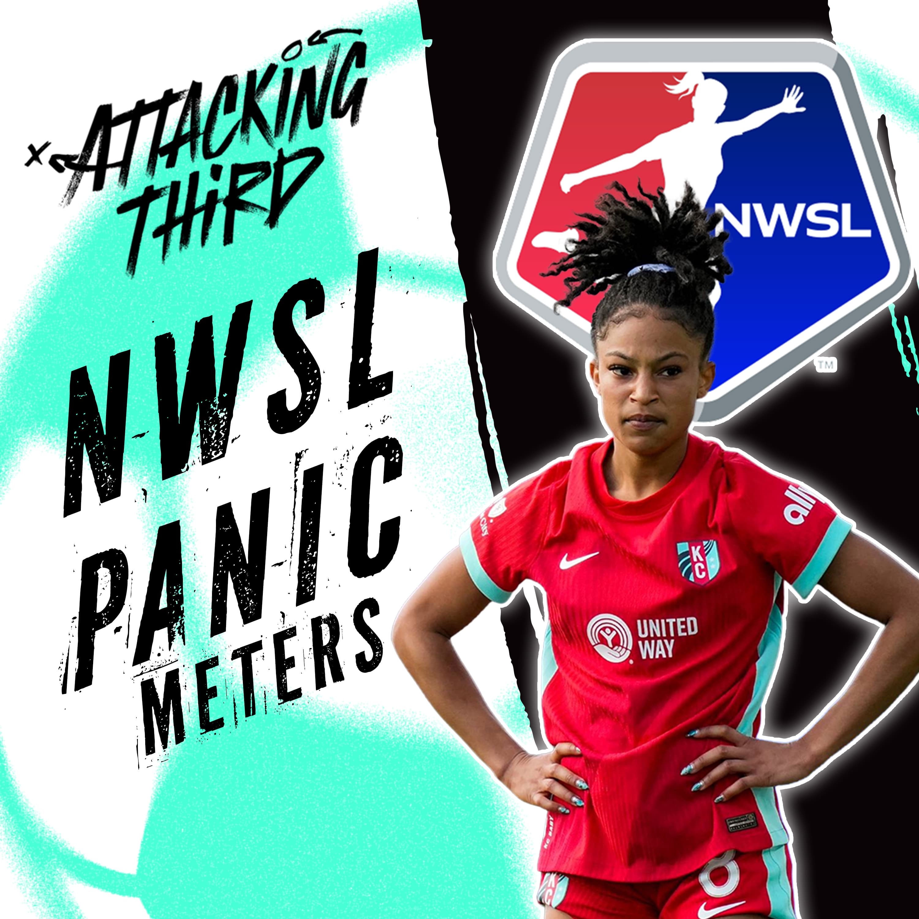 NWSL Panic Meter | Lyon vs Arsenal + Bayern vs Barcelona | Attacking Third (soccer 4/30)