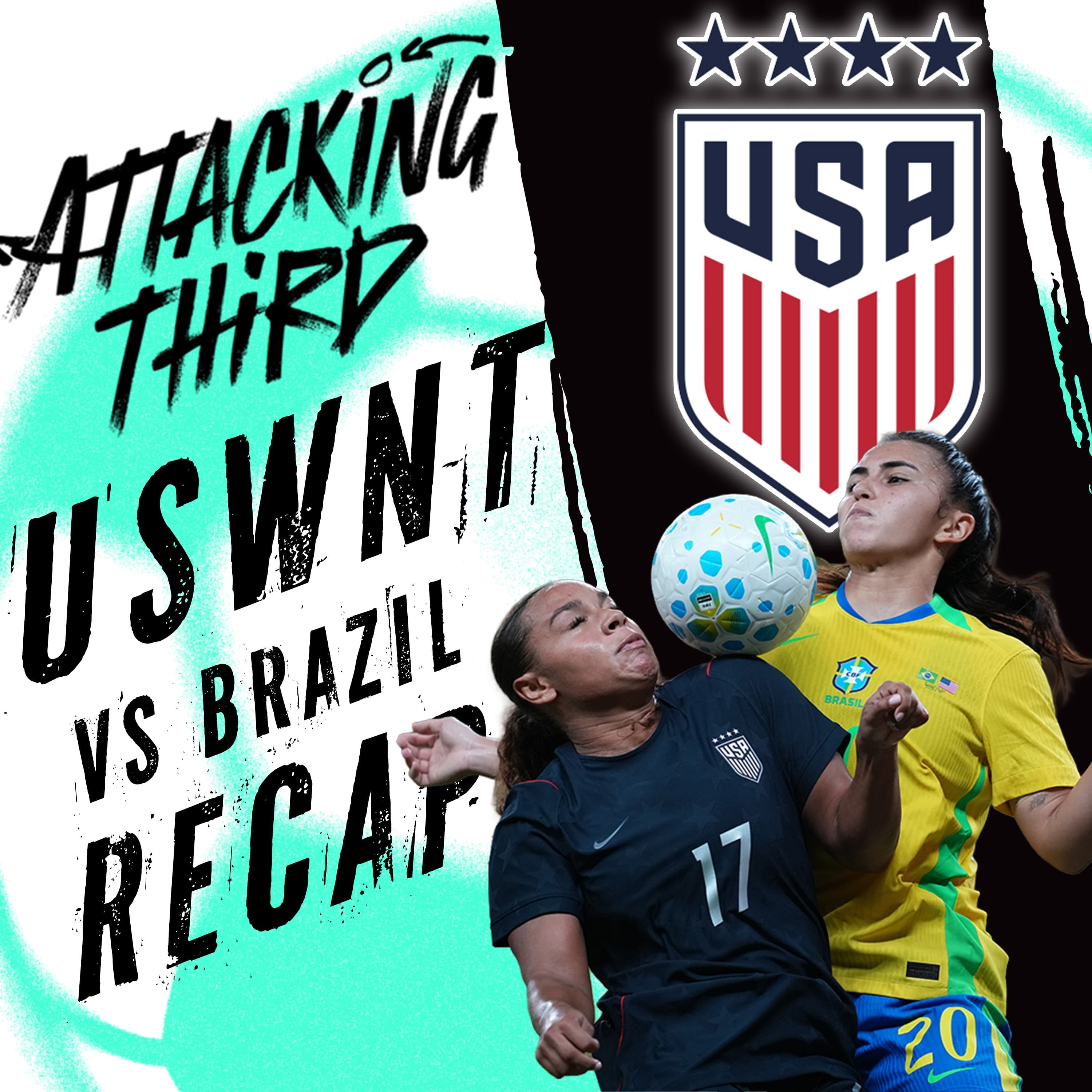 USWNT vs Brazil REMATCH! 🇧🇷🇺🇸 WILD night as Brazil earns 8 Red cards