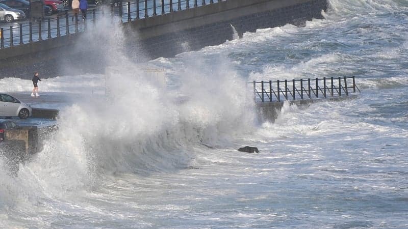 Storm Bram and the orange weather warning 