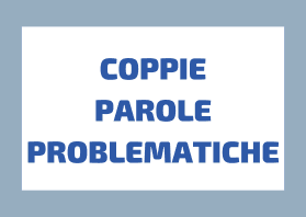 Coppie di Parole Italiane che Creano Confusione