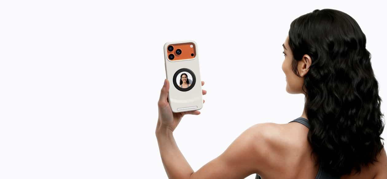 Case para iPhone 17 Pro espelha a câmera traseira e amplia armazenamento