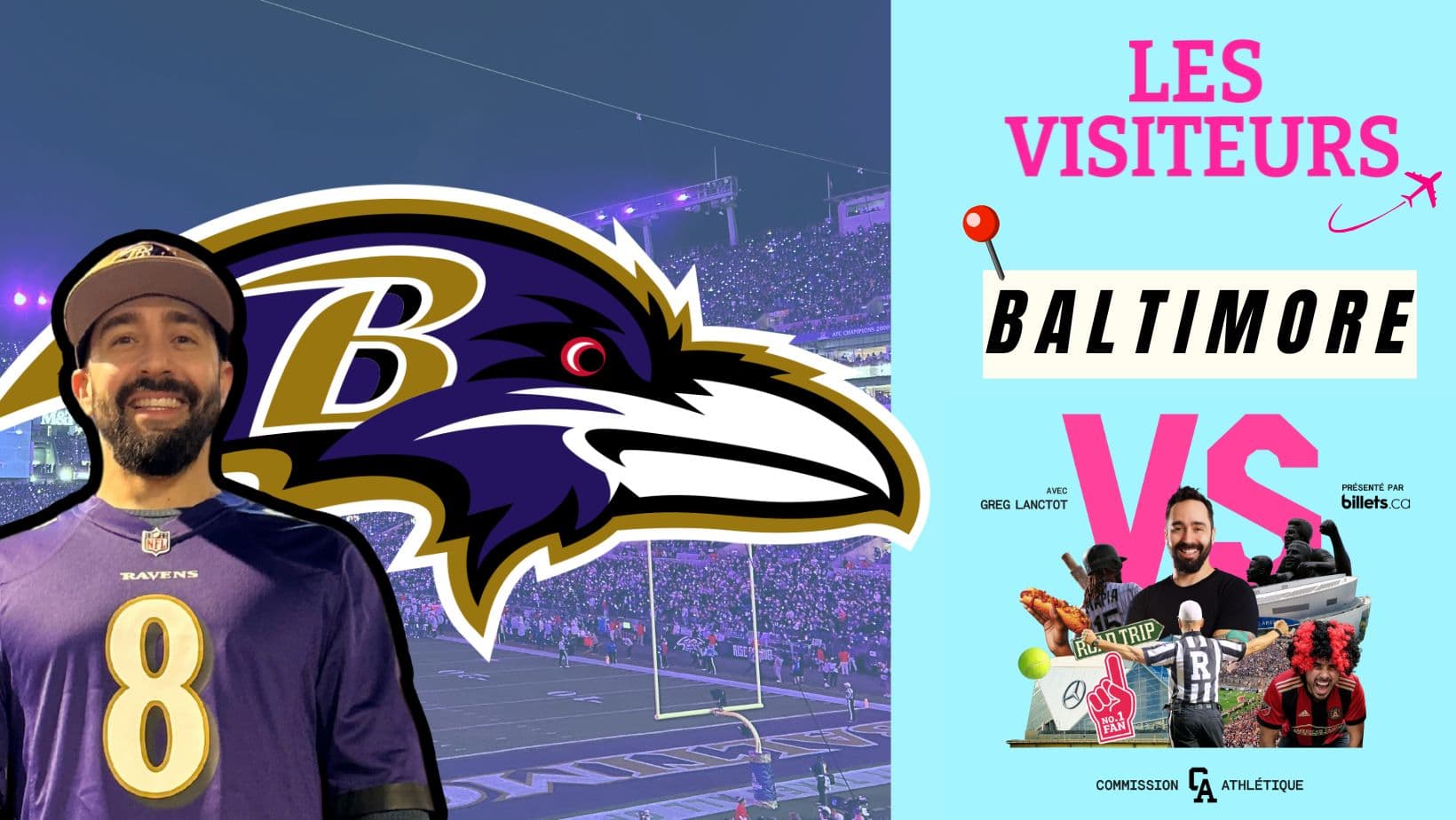 M&T Bank Stadium de Baltimore – Les Visiteurs – S02 ÉP07