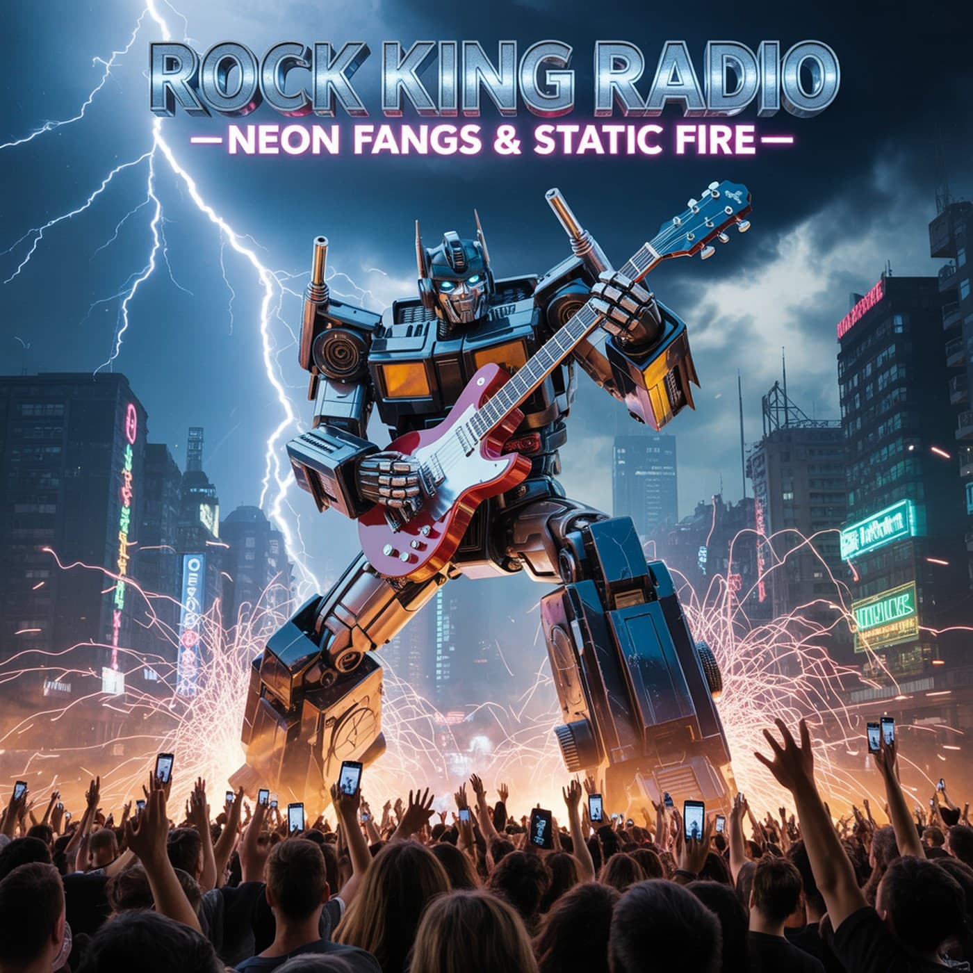 Neon Fangs & Static Fire