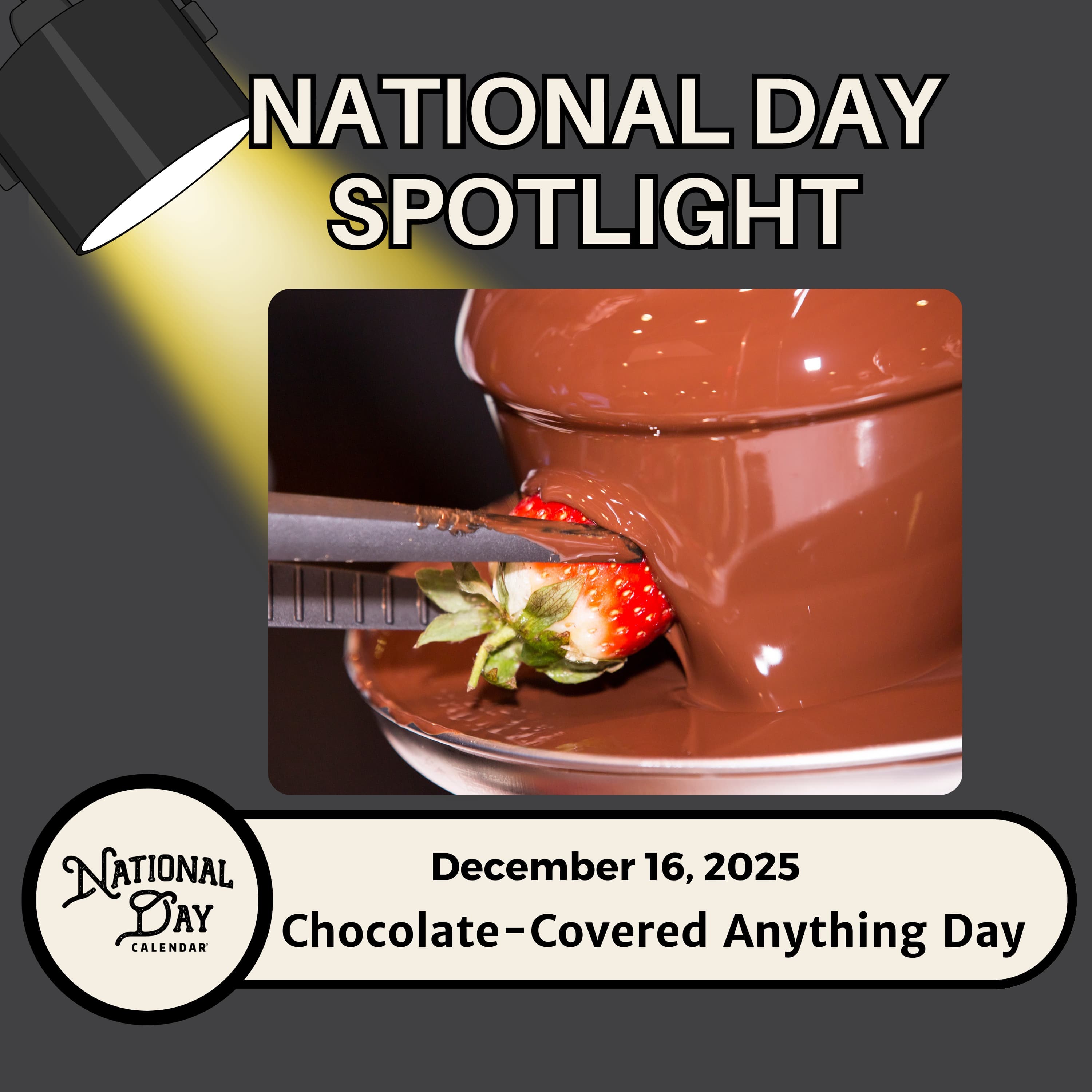 National Chocolate-Covered Anything Day