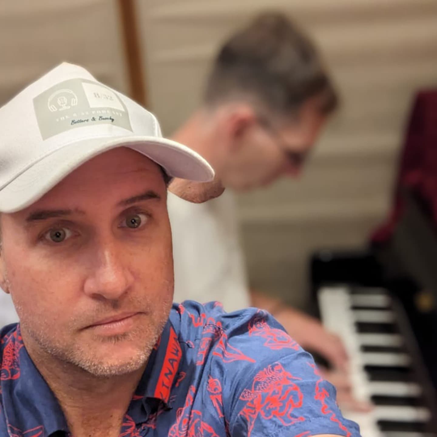 The one with a piano