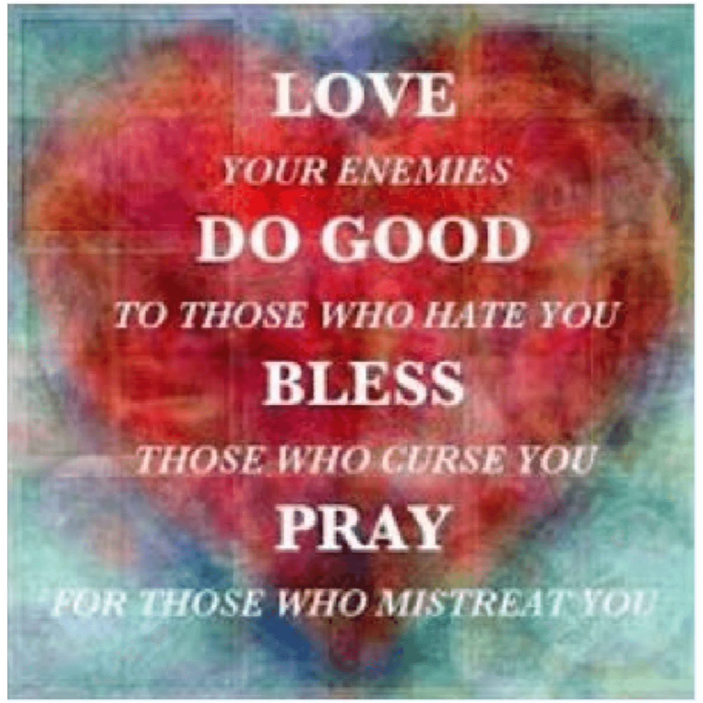 "LOVE stronger  than Fear" PODCAST February 23rd, 2025 - Seventh Sunday after Epiphany - Pastor Eric Clapp - Calvary Lutheran