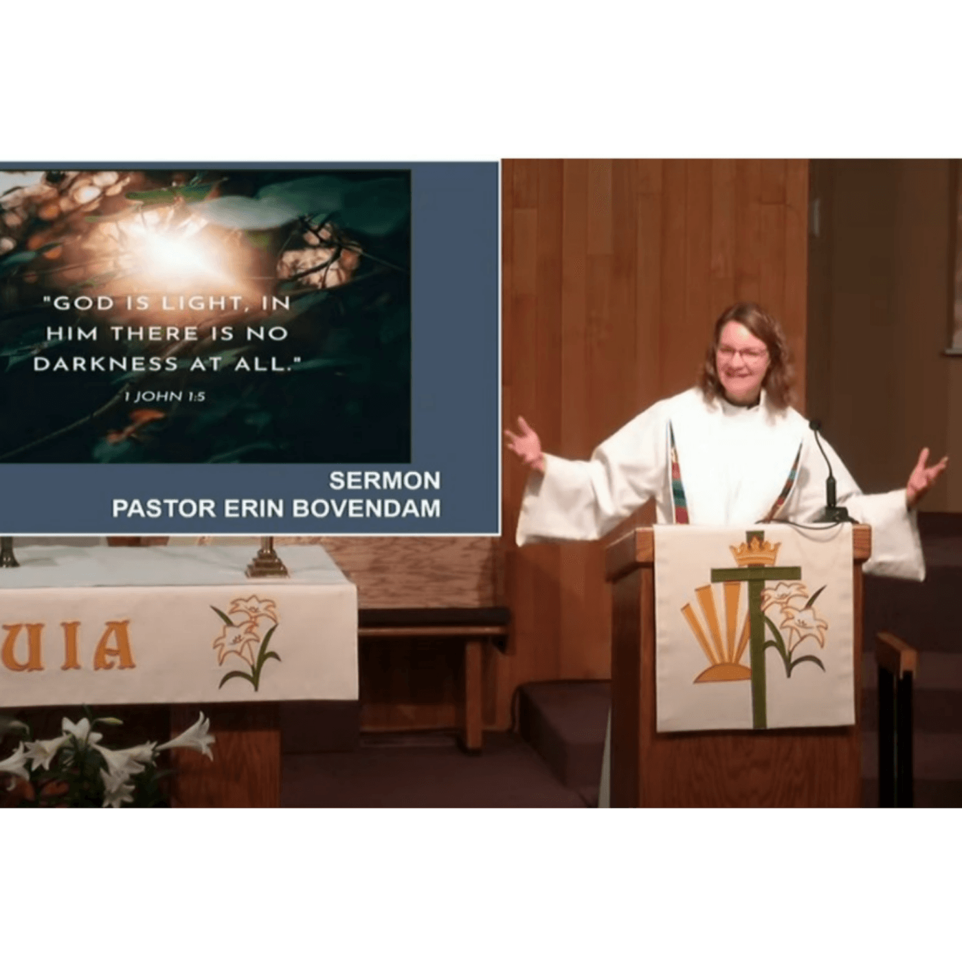 April 27th, 2025 -   1 John 1:1 – 2:2 "Alluring Distractions" - Pastor Erin Bovendam - Calvary Lutheran Church