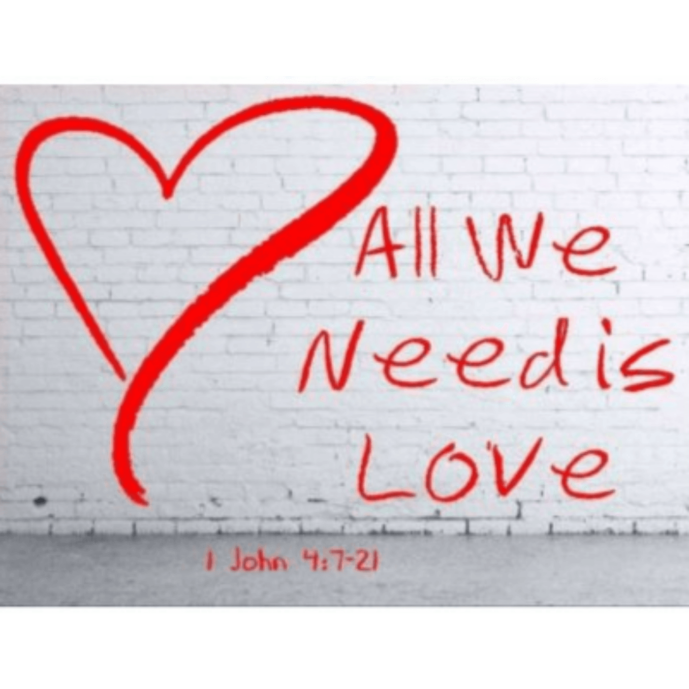  SERMON PODCAST May 18th, 2025 -"All we need is Love" 1 John 4:7-21- Pastor Eric Clapp- Calvary Lutheran Church