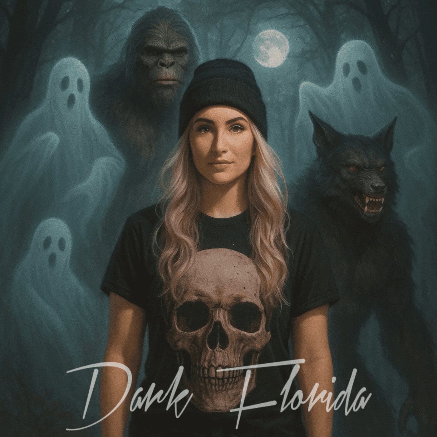 20: Hunting Bigfoot in Dark Florida with Special Guest Brooke Moreland - Swapcast with Wicked Planet