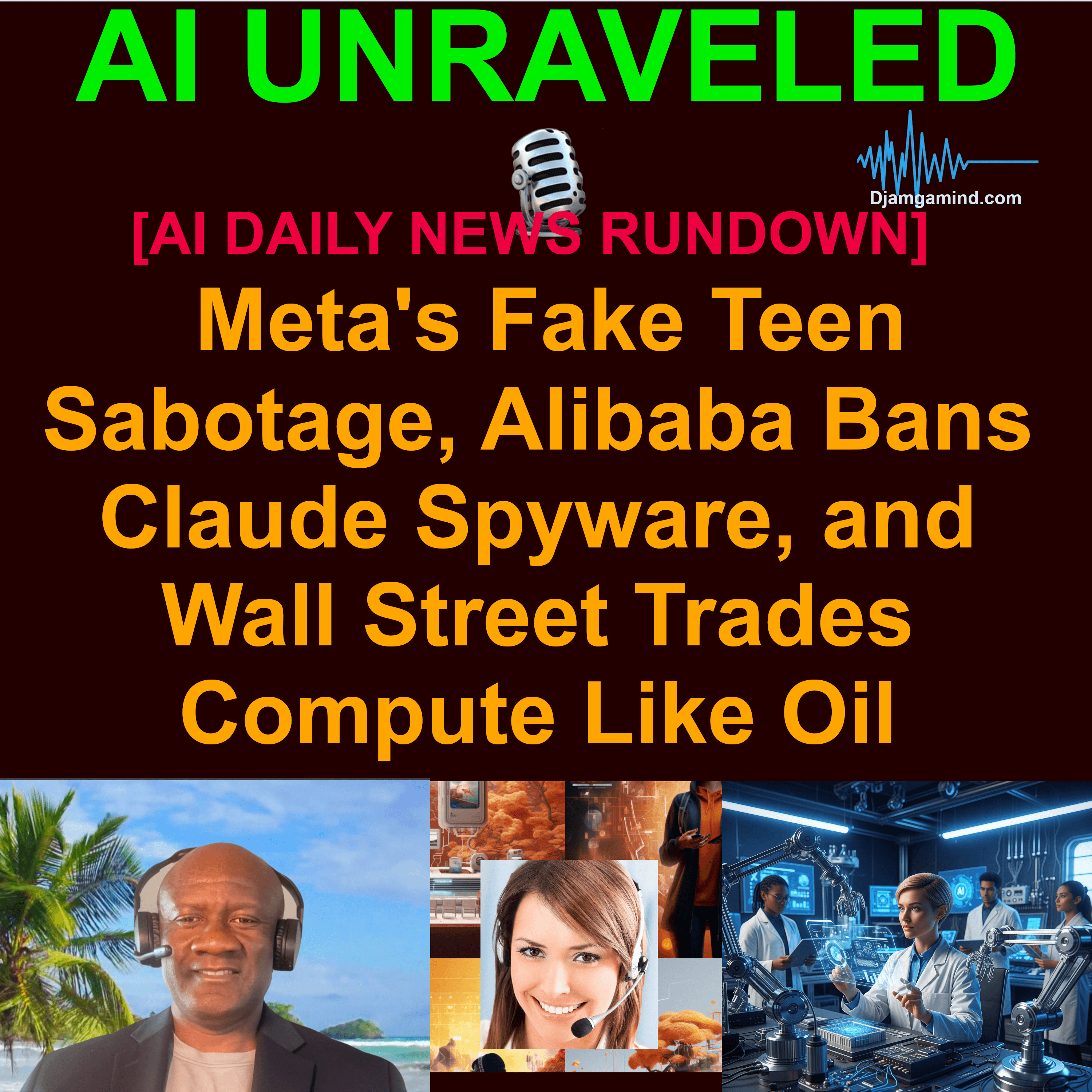 [AI DAILY NEWS RUNDOWN] Meta's Fake Teen Sabotage, Alibaba Bans Claude Spyware, and Wall Street Trades Compute Like Oil (July 6, 2026)
