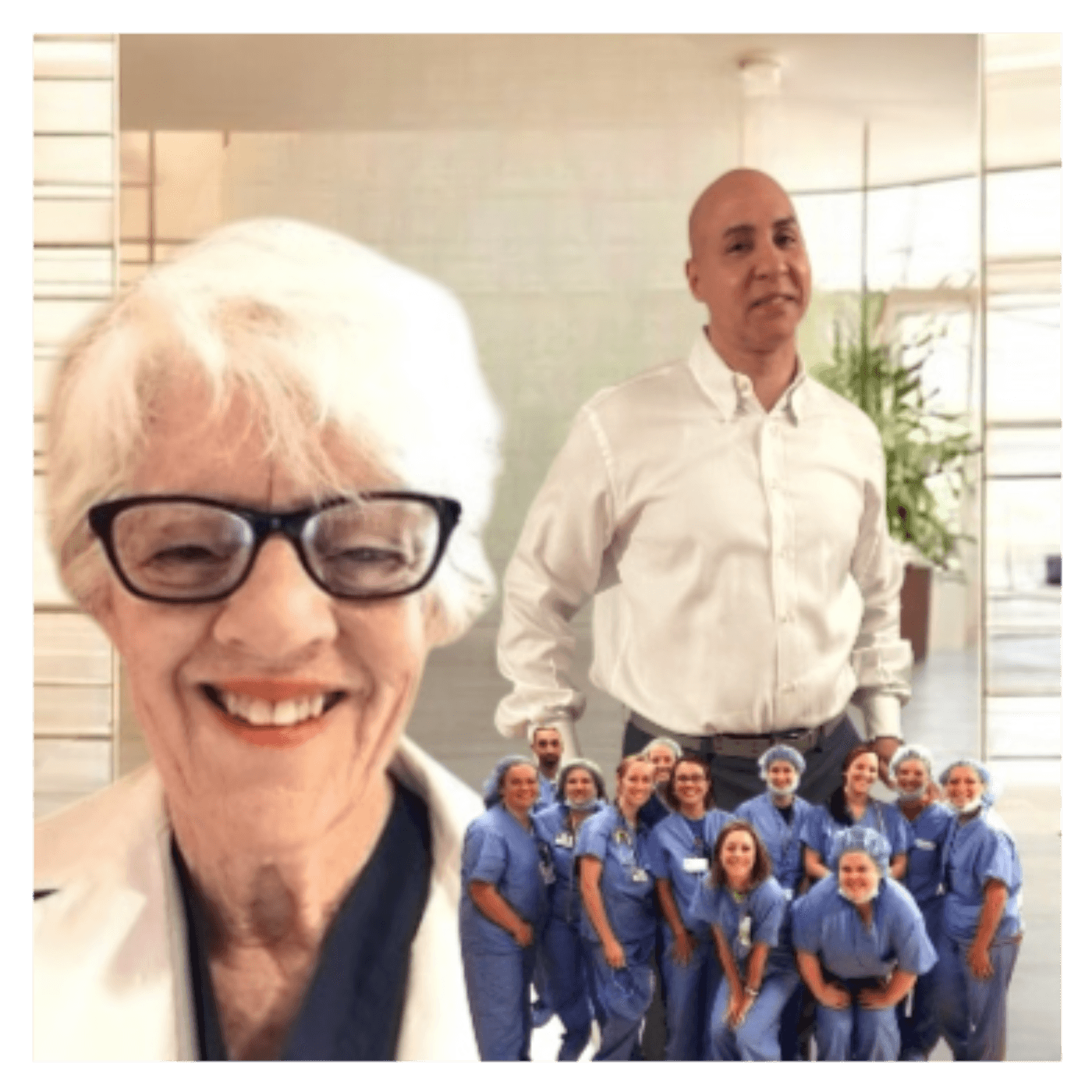 Kathy Allan- "The Gutsy Nurse."