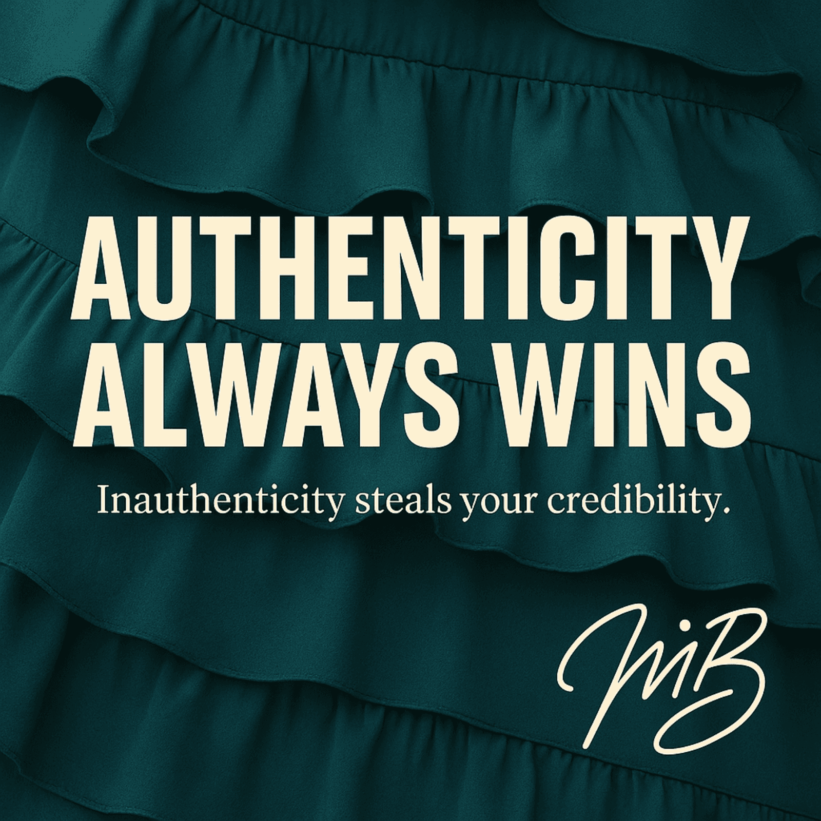 Authenticity Has No Competition