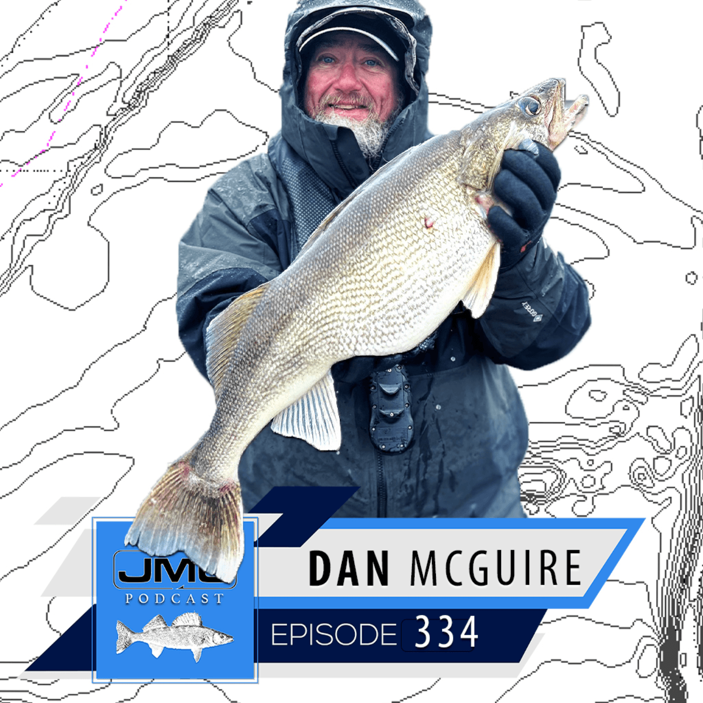 Mississippi River Walleyes w/ Dan McGuire | JMO Fishing 334
