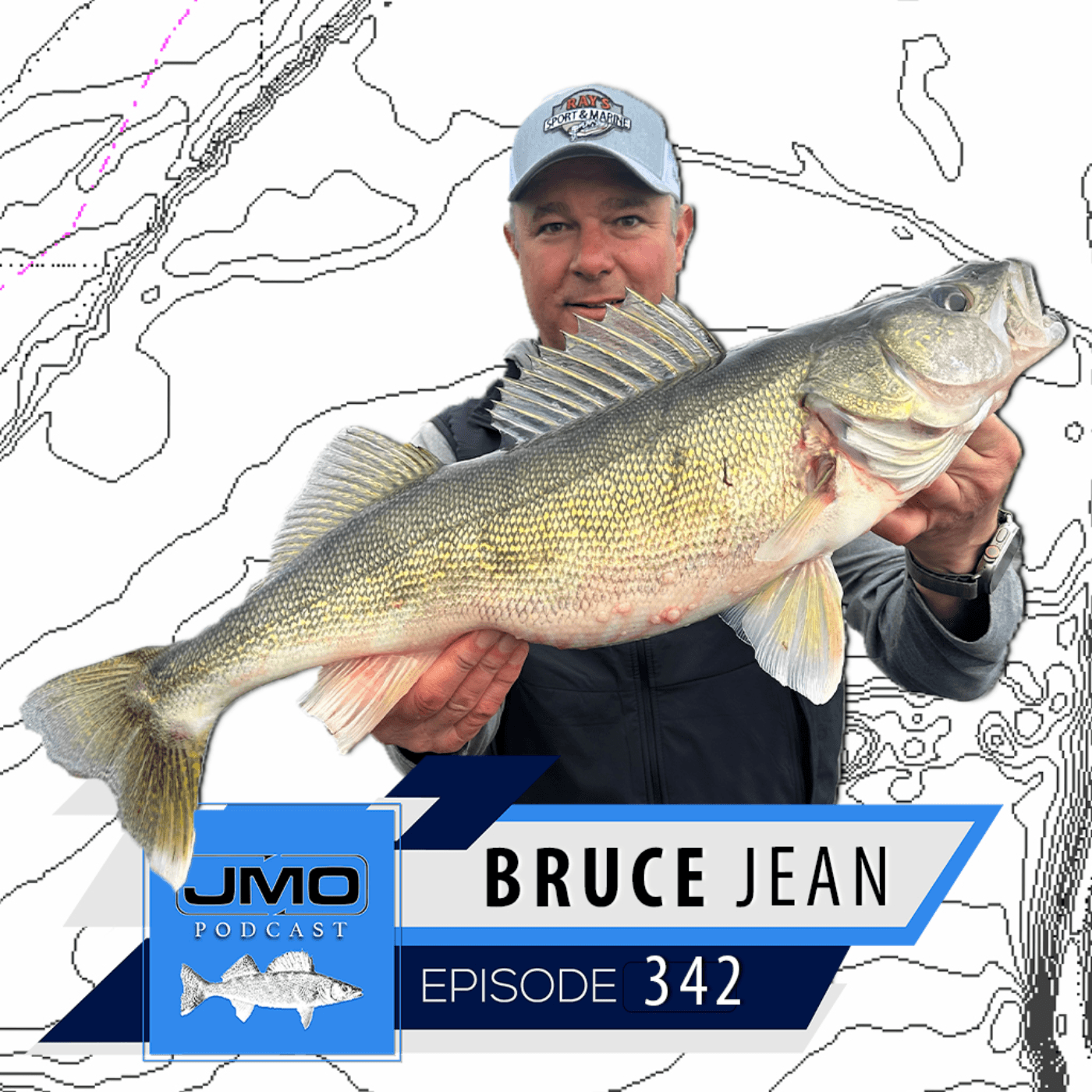 Opener Walleyes On Mille Lacs w/ Bruce Jean | JMO Fishing 342