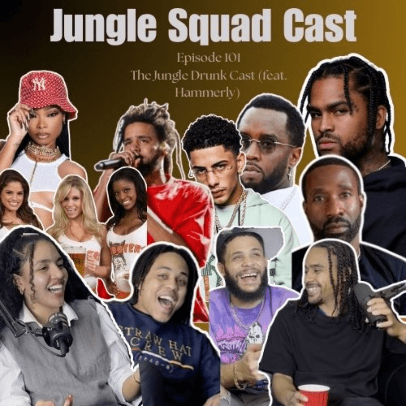 The Jungle Drunk Cast (feat. Hamerly) 