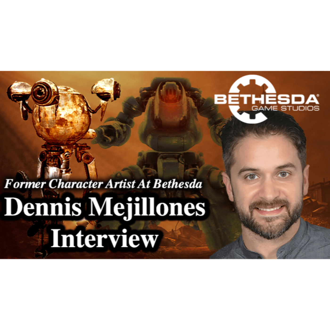 #182 - Dennis Mejillones Interview (Character Artist On Skyrim, Fallout 4, 76 & Starfield)