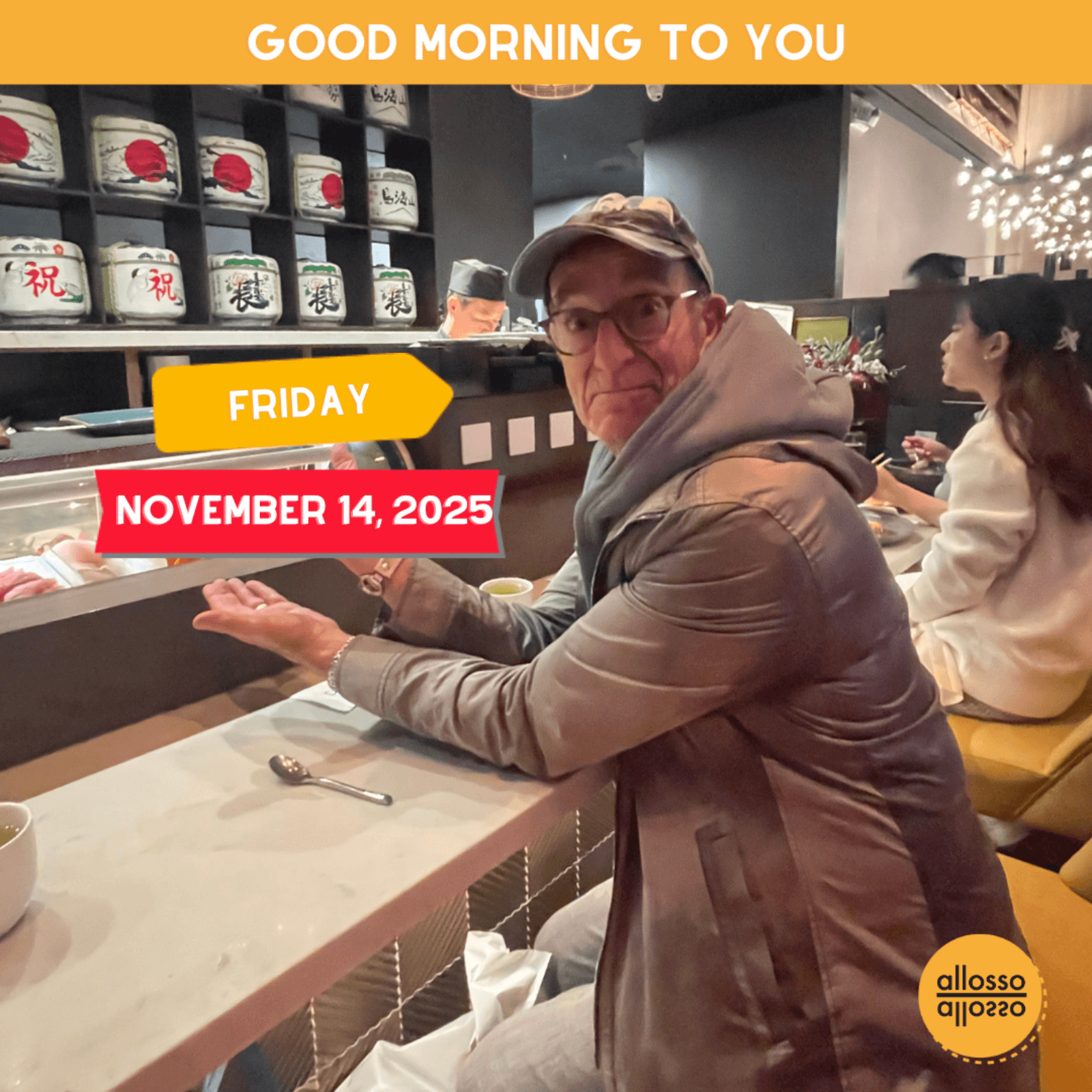 Don't give up today!: Friday, November 14, 2025