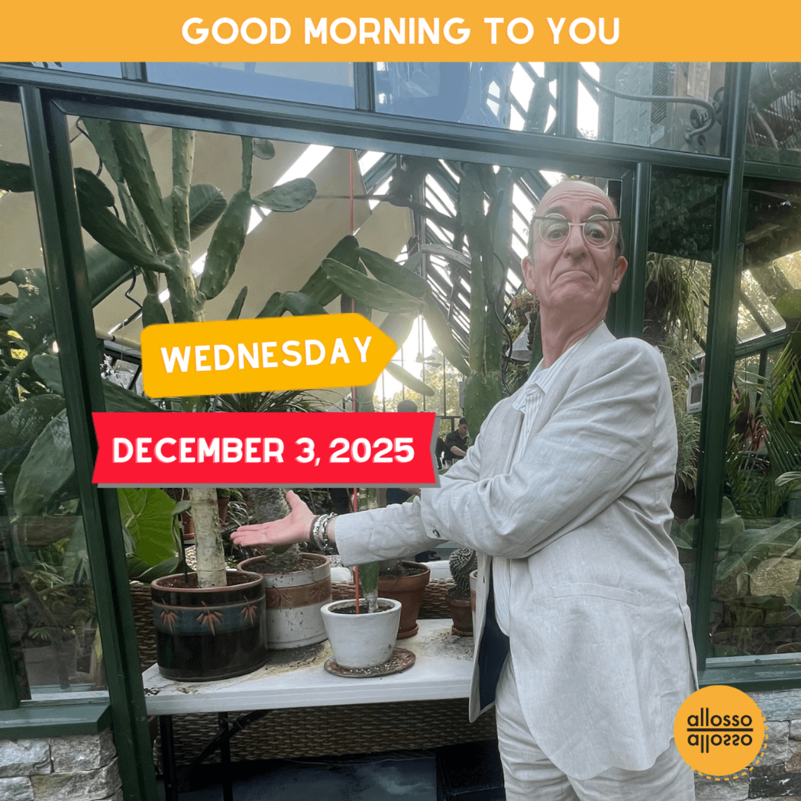 Turn the most simple place into Camelot!: Wednesday, December 3, 2025