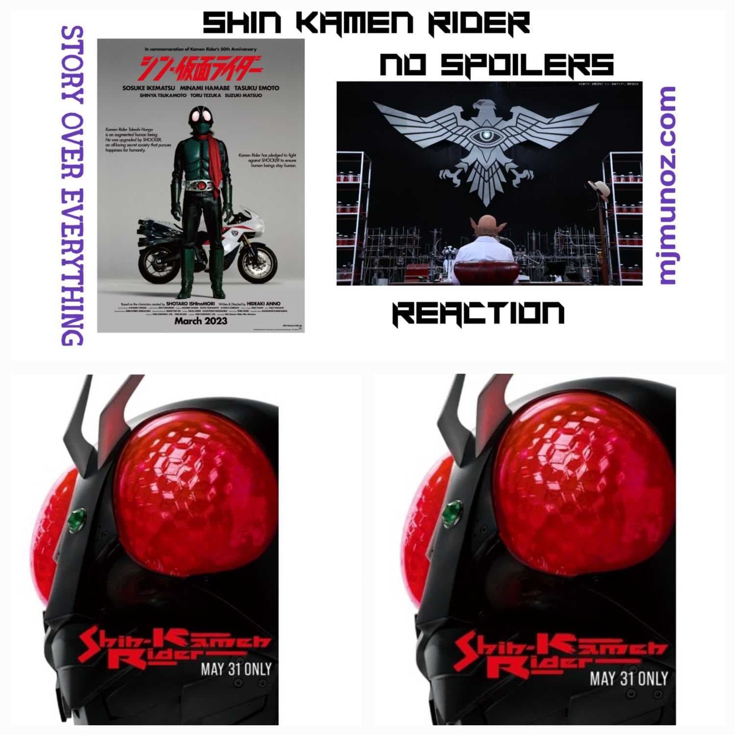 Spoiler-Free Shin Kamen Rider Reaction