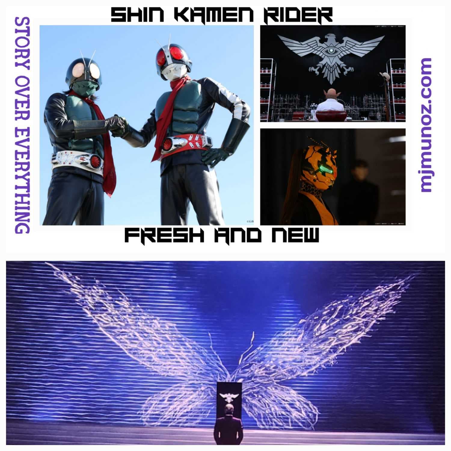 Fresh and New - Shin Kamen Rider Full Spoiler Review |Rider Tears