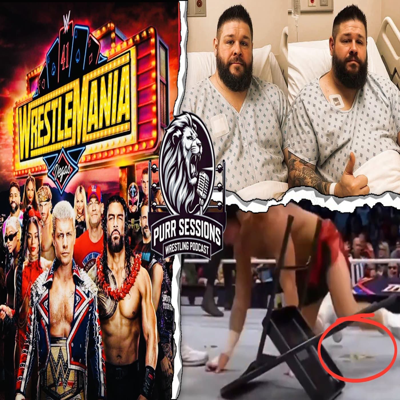 WrestleMania 41 Predictions, Is Kevin Owens Injury A Work? Pac Injured On AEW & Hook Pukes In The Ring