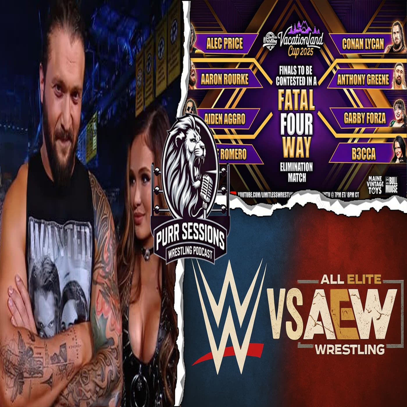 Is Karrion Kross Leaving WWE A Work Or Shoot? Limitless Wrestling's Vacationland Cup Recap, WWE Runs PLE Same Day As AEW ALL OUT + More!