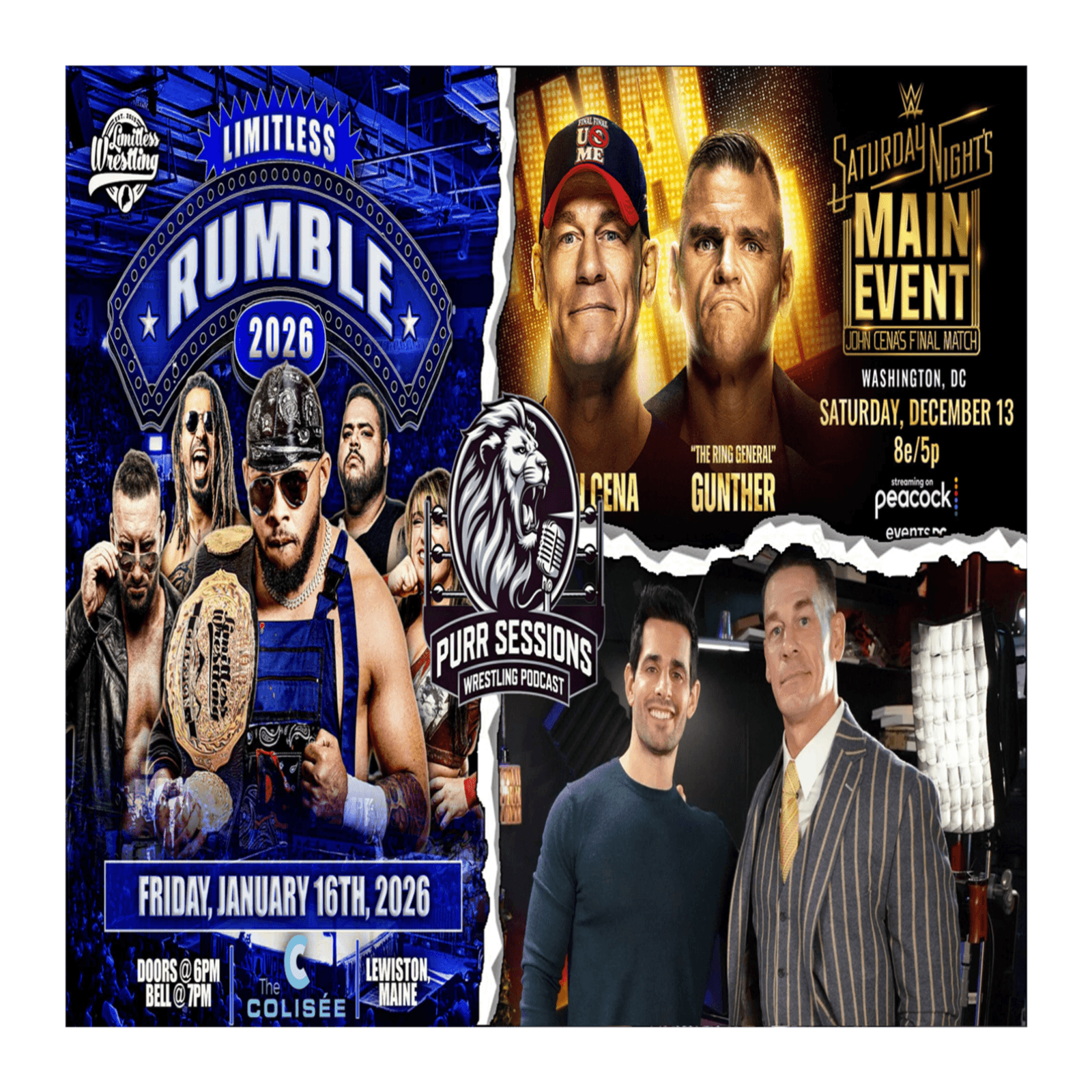 Limitless Wrestling Surprises Fans With AEW Stars Announcement, WWE Saturday Night Main Event Predictions, John Cena's Interview With Chris Van Vliet + MORE!