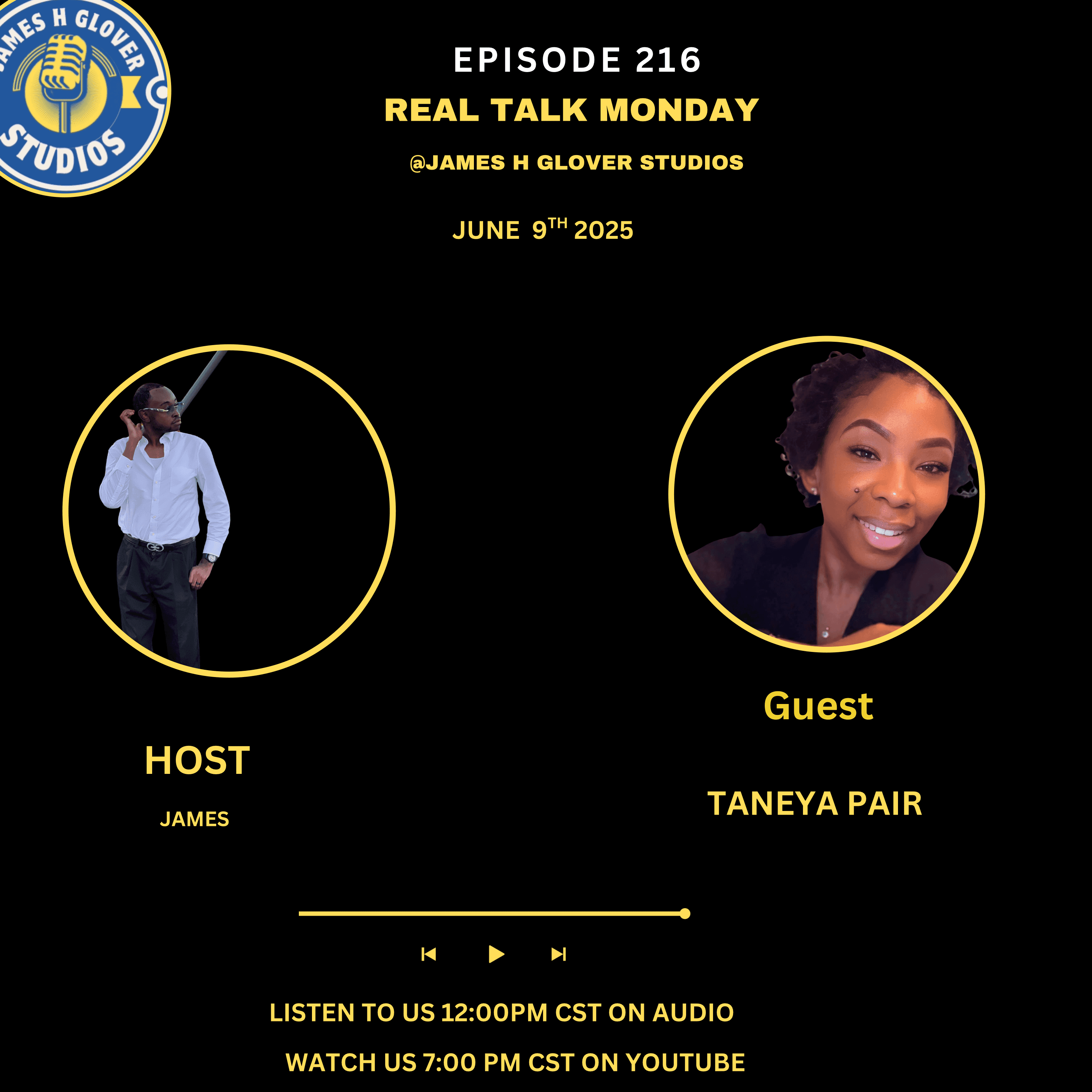 Real talk monday (Minister Taneya Pair)