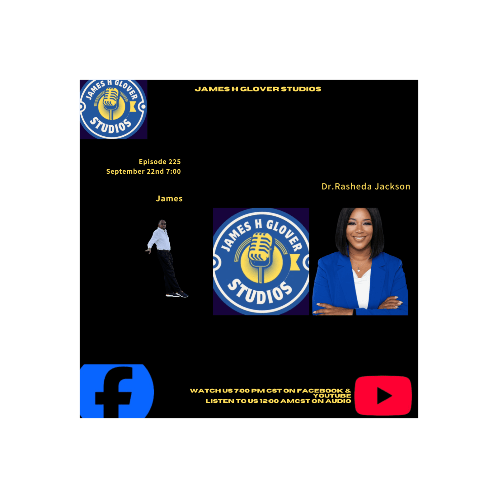 James H Glover Studios episode 225