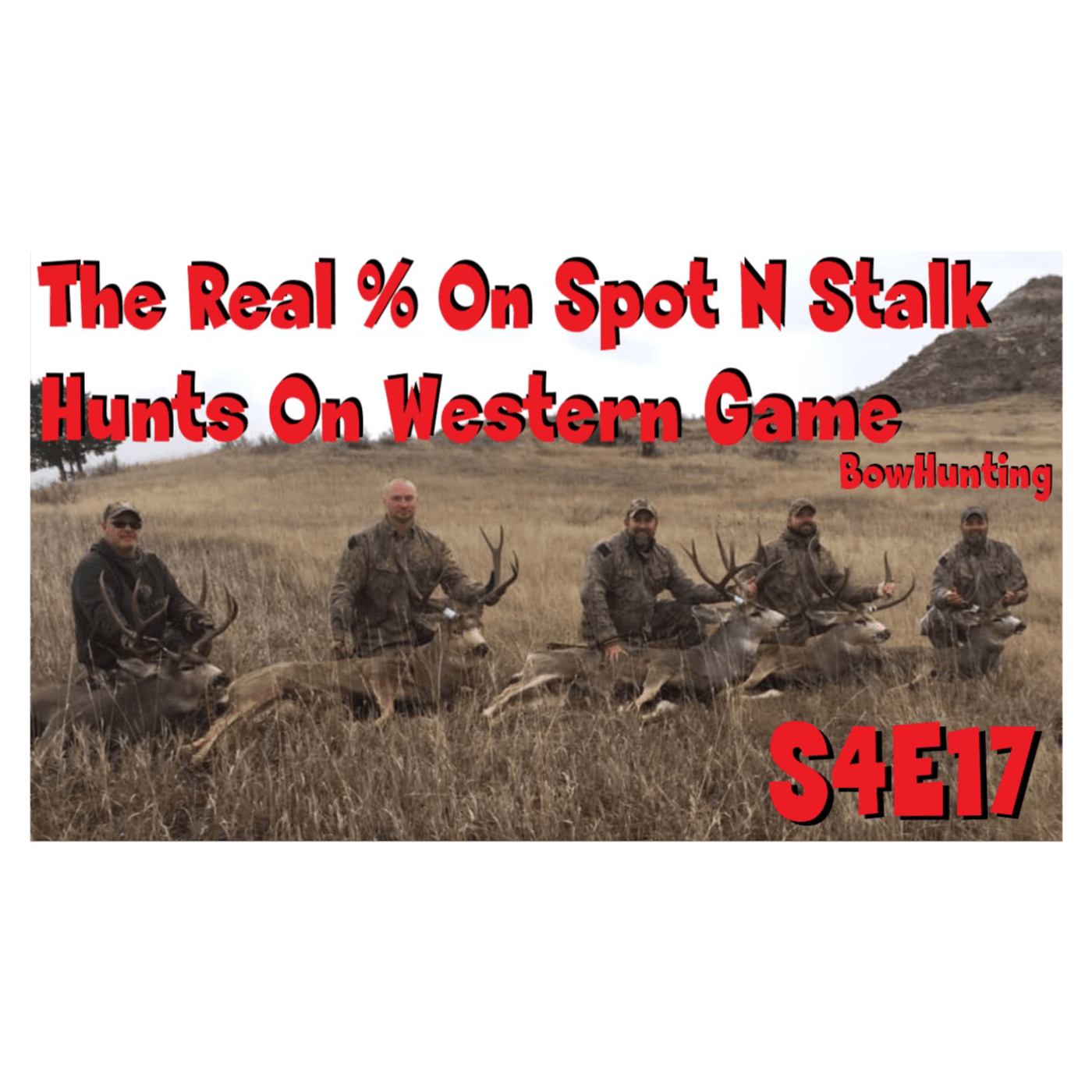 The real success rate on  spot n stalk bowhunting on western game s4e17