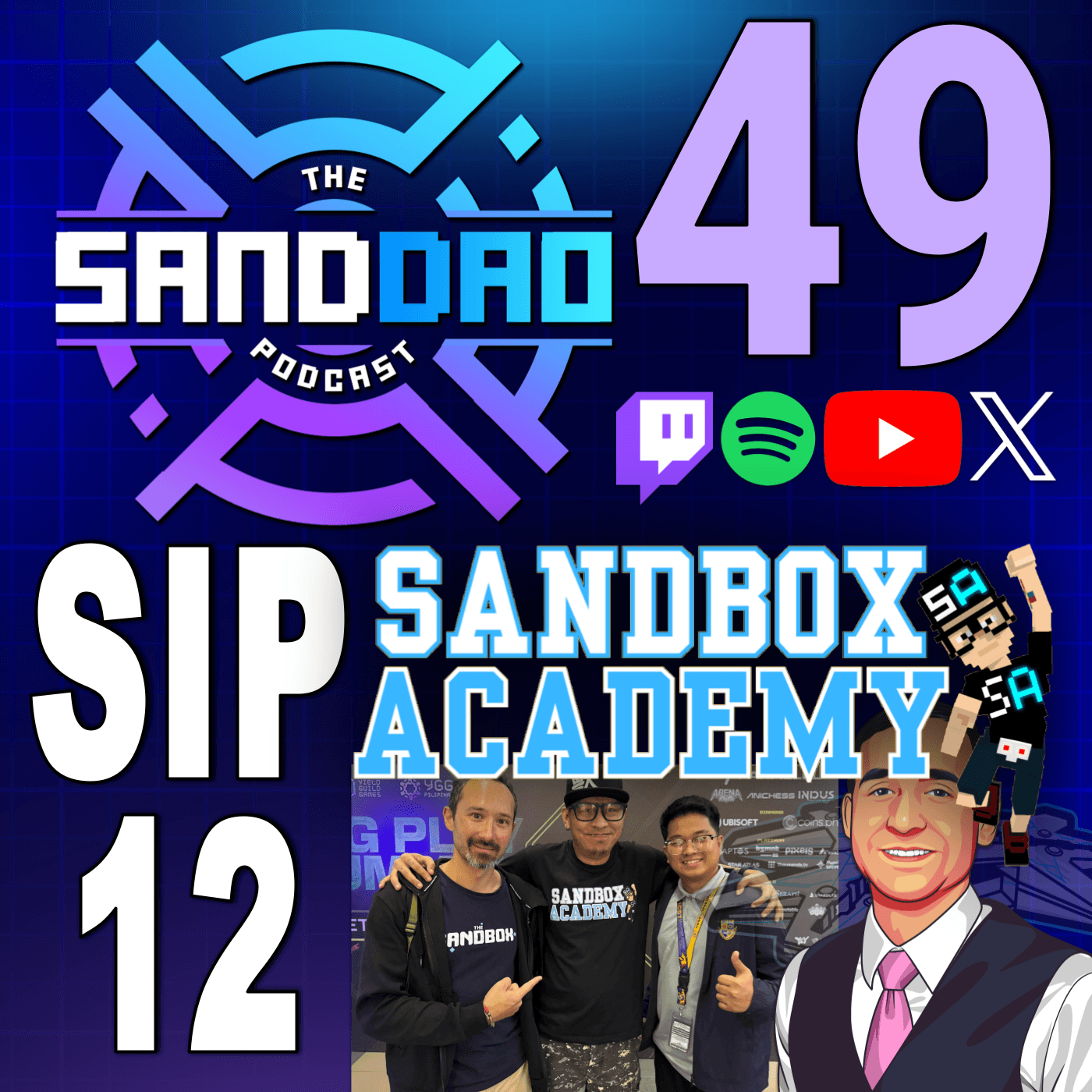 🎙️SANDDAO Podcast 49: SIP-12 Followup of Sandbox Academy in Philippines with Mark Bago