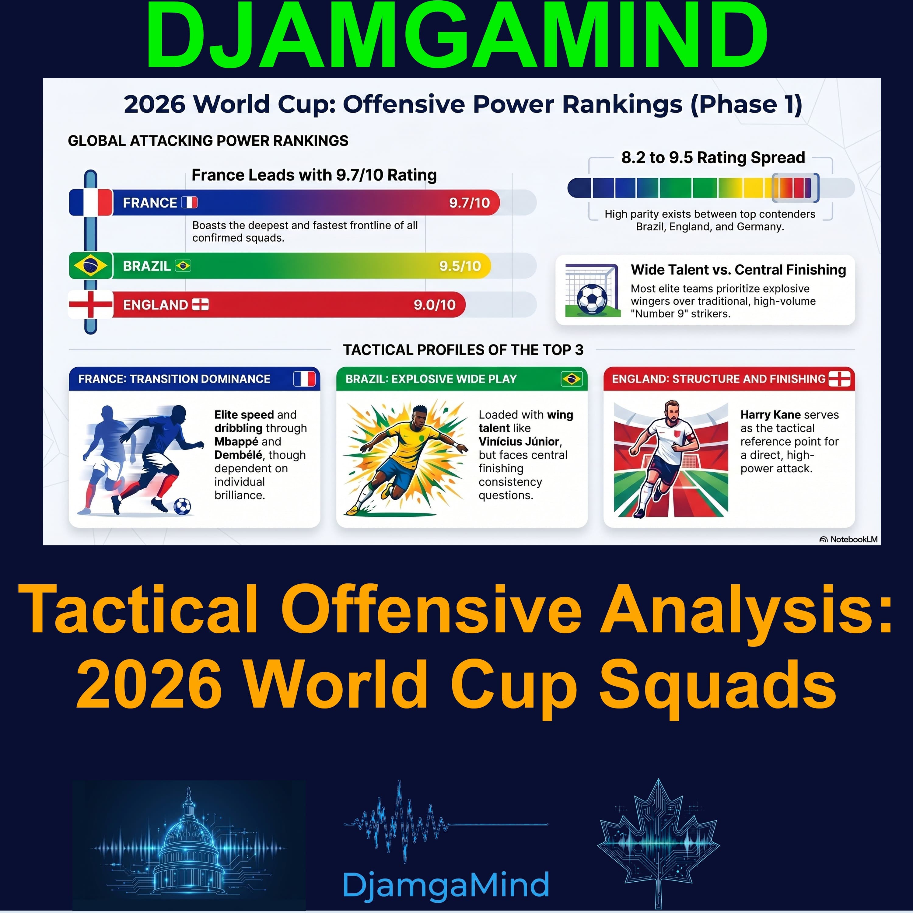 [SPECIAL WORLD CUP 2026] World Cup 2026 Frontlines Ranked: Strengths & Weaknesses of the Top 10 Teams